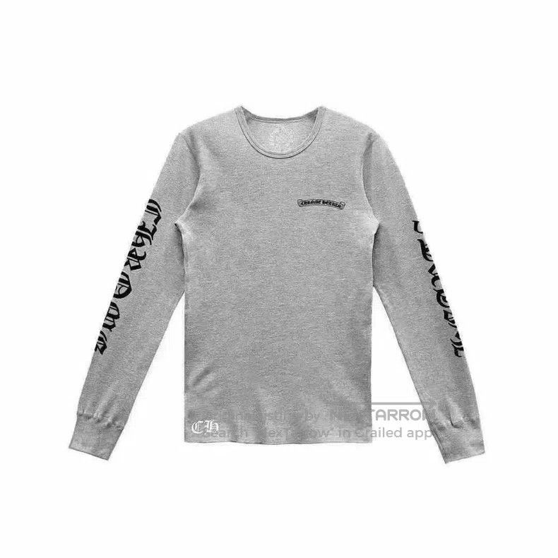 CHROME HEARTS Size XL Waffle grey