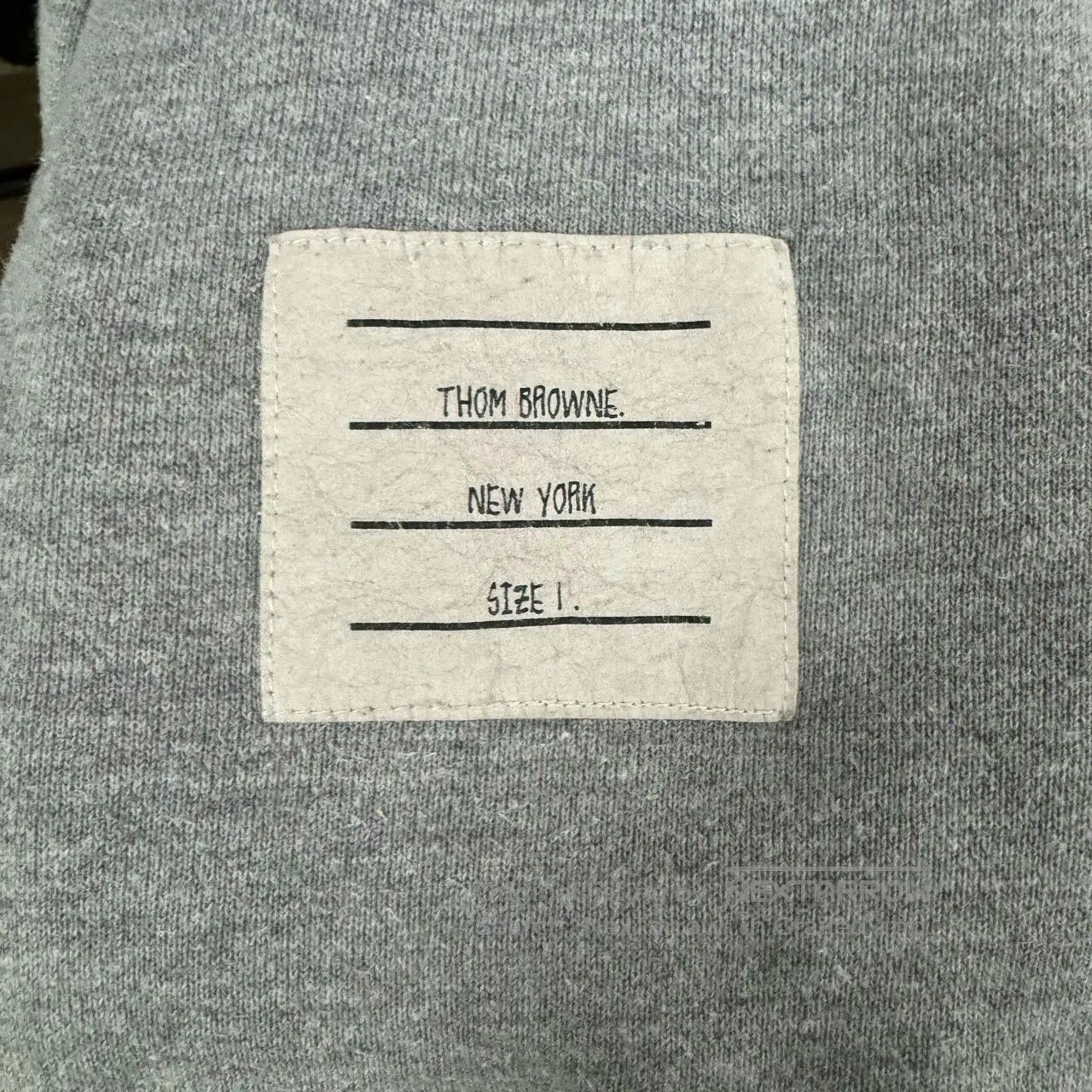 Thom Browne Thom Browne Gray Striped Sweatpants. Size US 26 / EU 42 - 4 Thumbnail