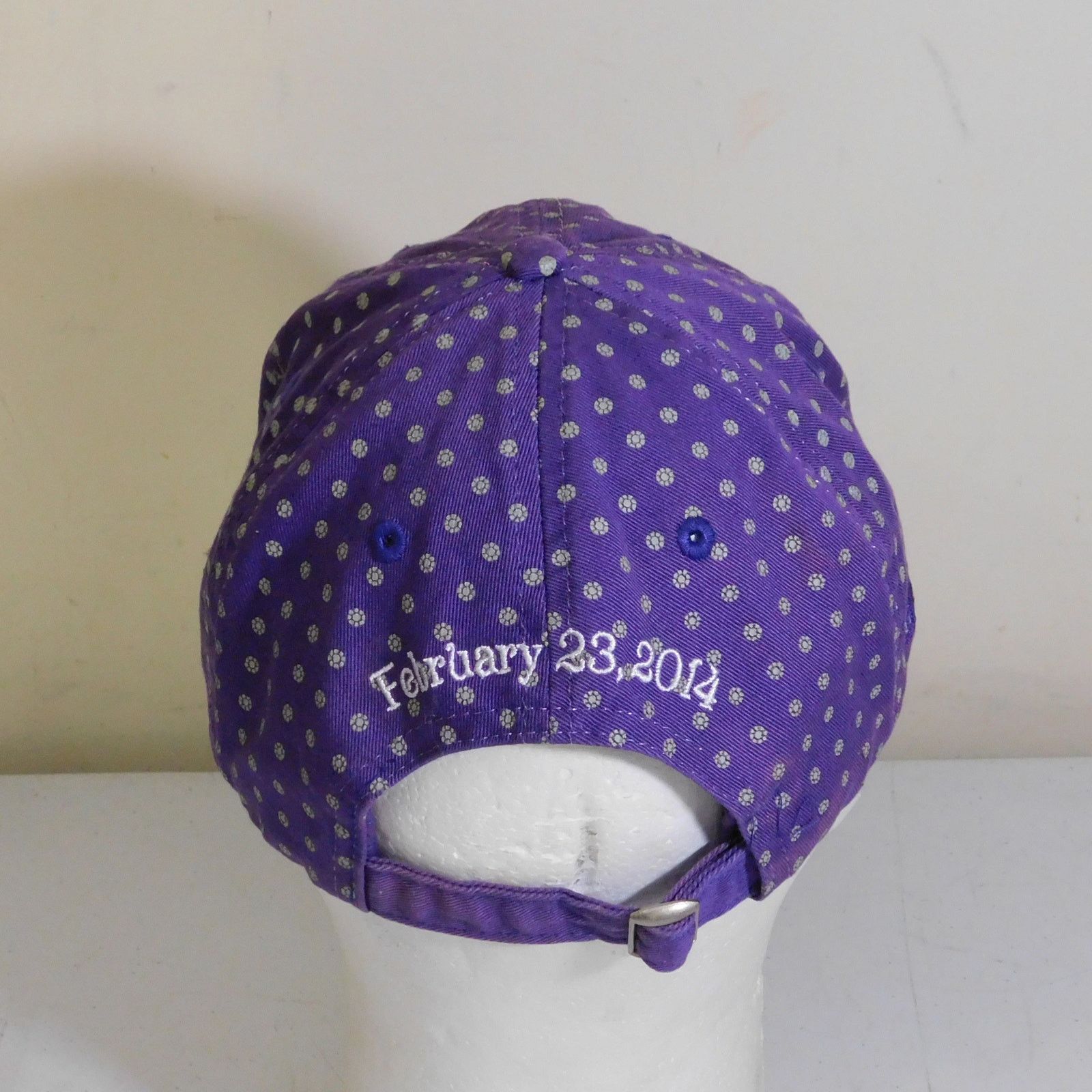 NASCAR NASCAR 2014 Daytona 500 Baseball Hat Cap Purple Adjustable Size ONE SIZE - 4 Thumbnail