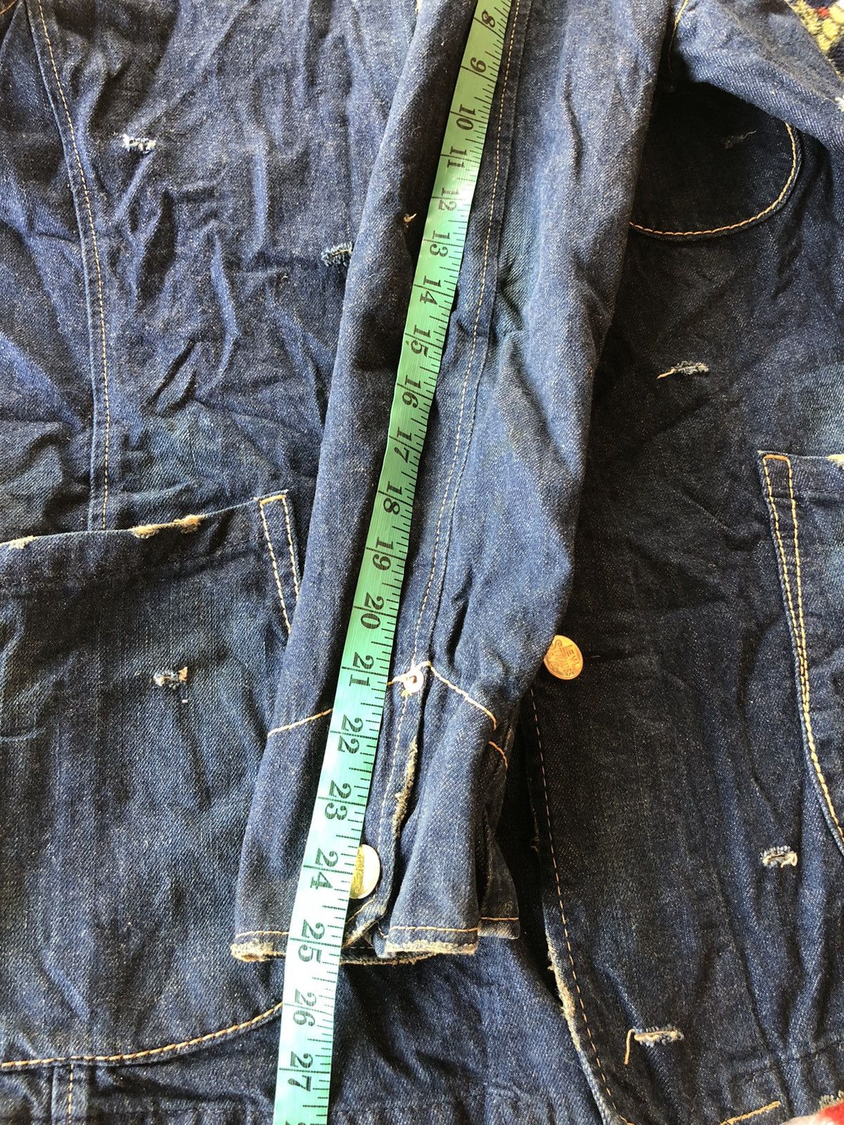 Levi's Vintage Levi’s Redloop Distressed Punk Style Denim Jacket Size US L / EU 52-54 / 3 - 14 Thumbnail