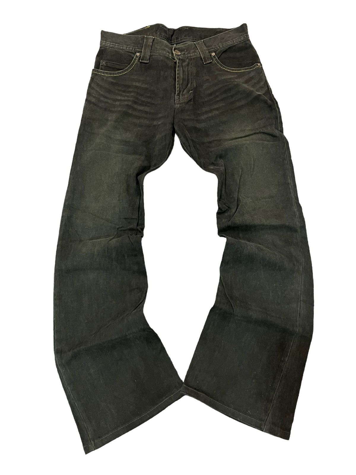 image of Archival Clothing Vintage Lee Moleskin Flare Jeans in Blue, Men's (Size 30)