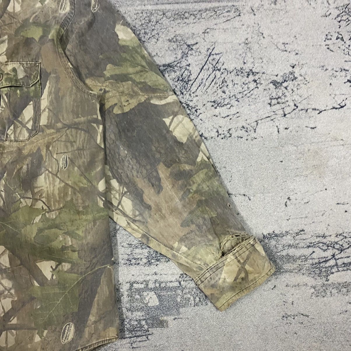 Japanese Brand × Realtree × Vintage Vintage RealTree Duxbax Double Pocket Button Up Size US L / EU 52-54 / 3 - 6 Thumbnail