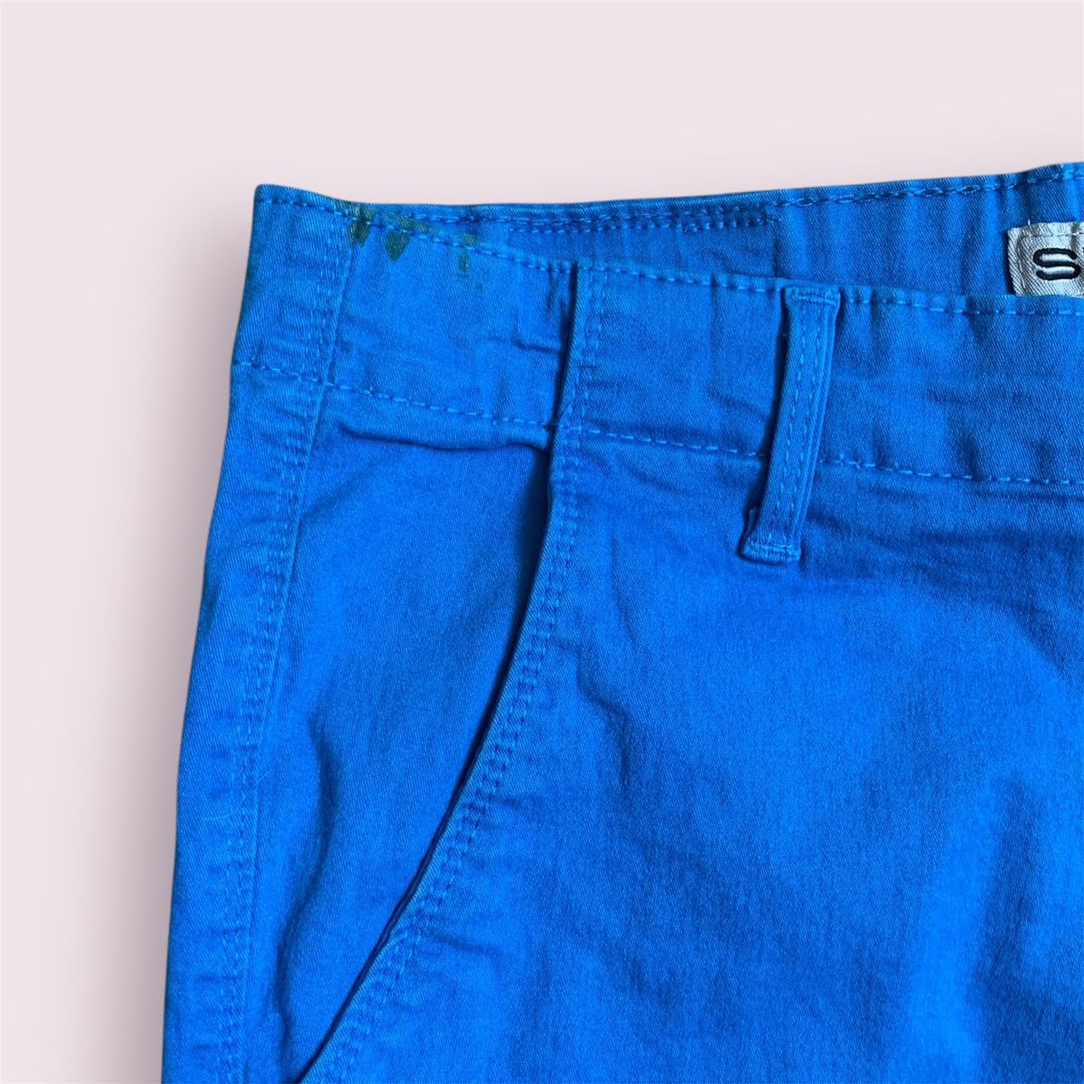 Other Blue Chino Khaki Shorts Size US 34 / EU 50 - 3 Thumbnail