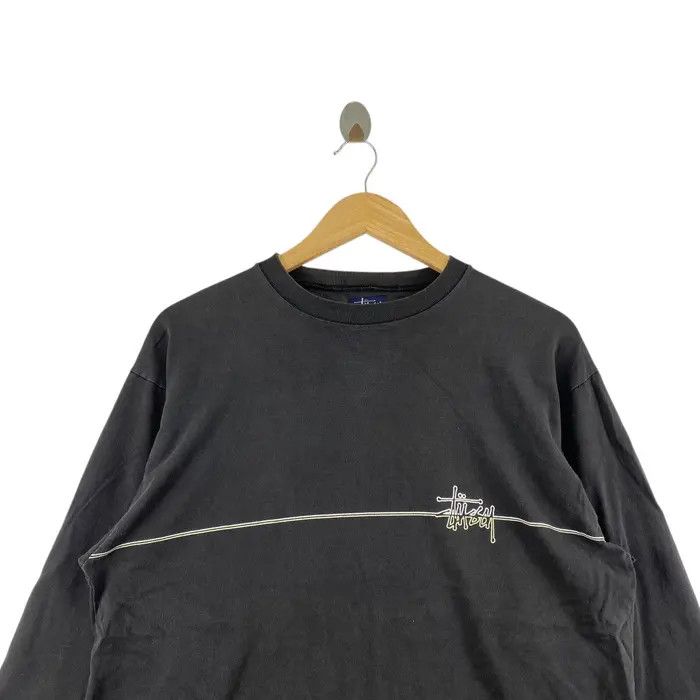 Stussy Vintage 90’ STUSSY SKATEBOARD Faded Trash Tee Shirt Size US L / EU 52-54 / 3 - 3 Thumbnail