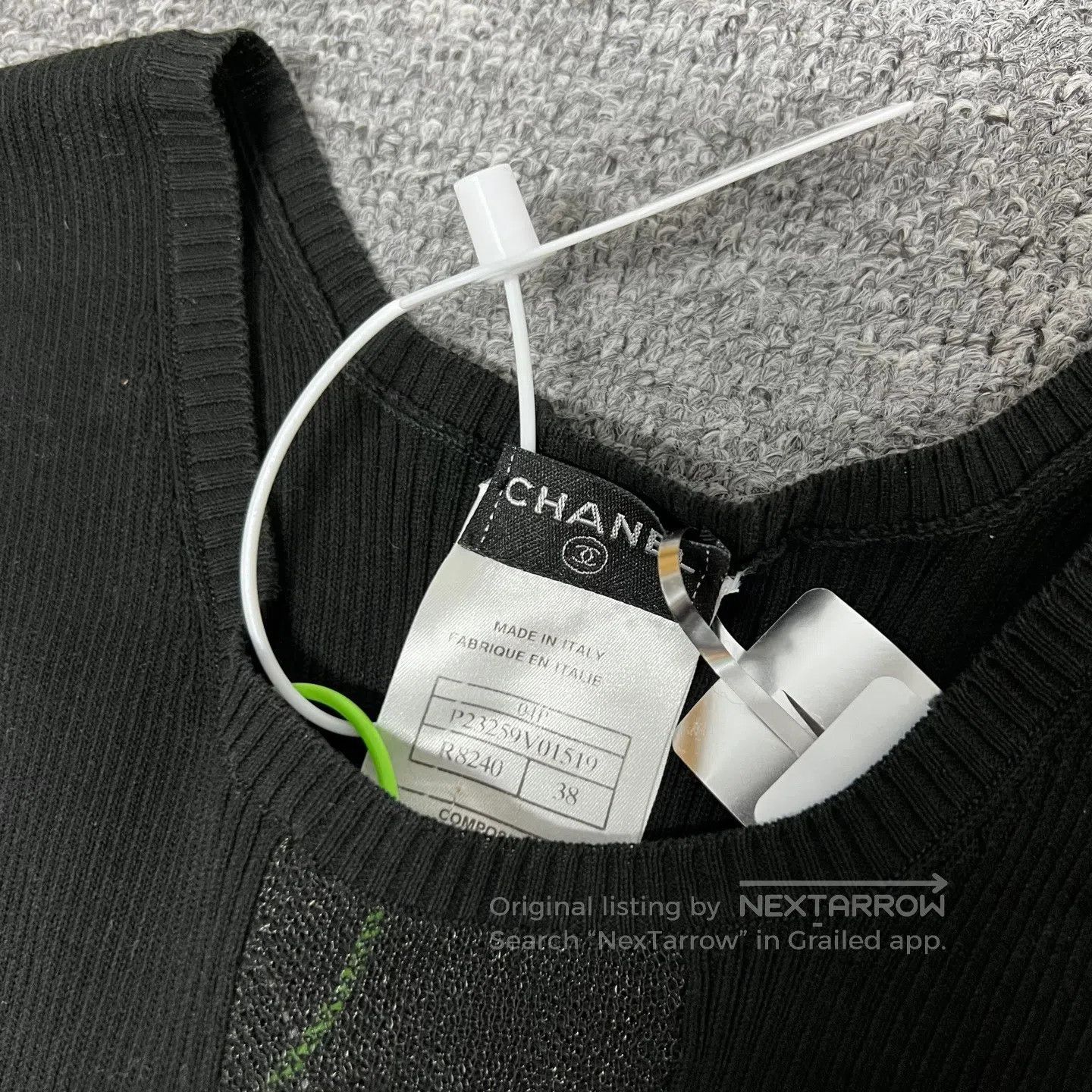 Chanel Chanel Double C-shaped vest with side-stitching and knitte Size M / US 6-8 / IT 42-44 - 5 Thumbnail