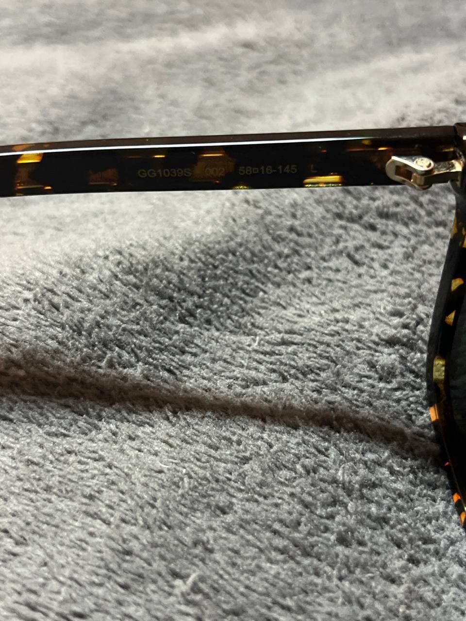 Gucci GUCCI Schwarz-braune Pilotenbrille Size ONE SIZE - 5 Thumbnail
