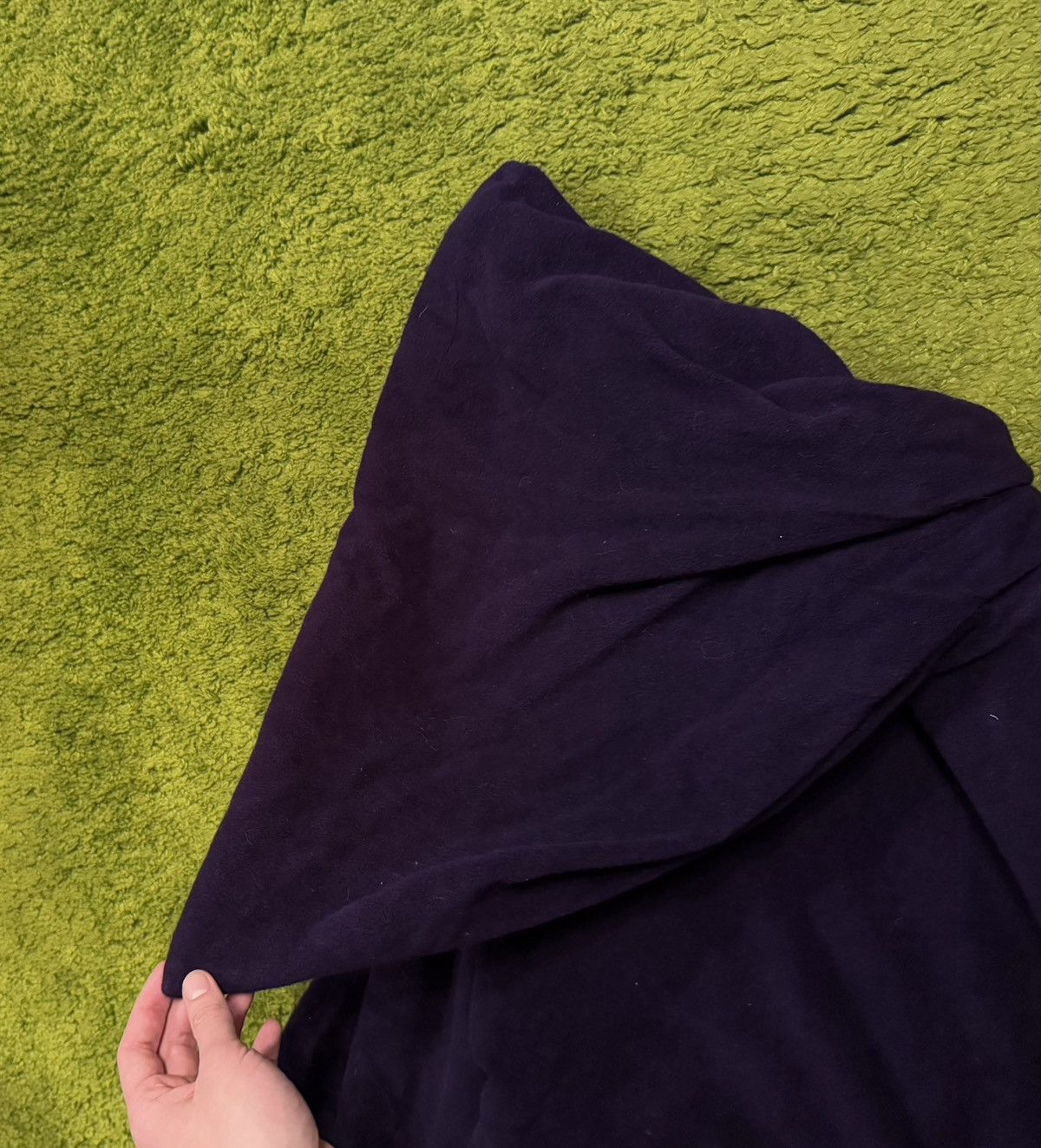 Escada × Escada Sport × Vintage Escada 1990s vintage wool purple hooded coat Size XL / US 12-14 / IT 48-50 - 8 Thumbnail