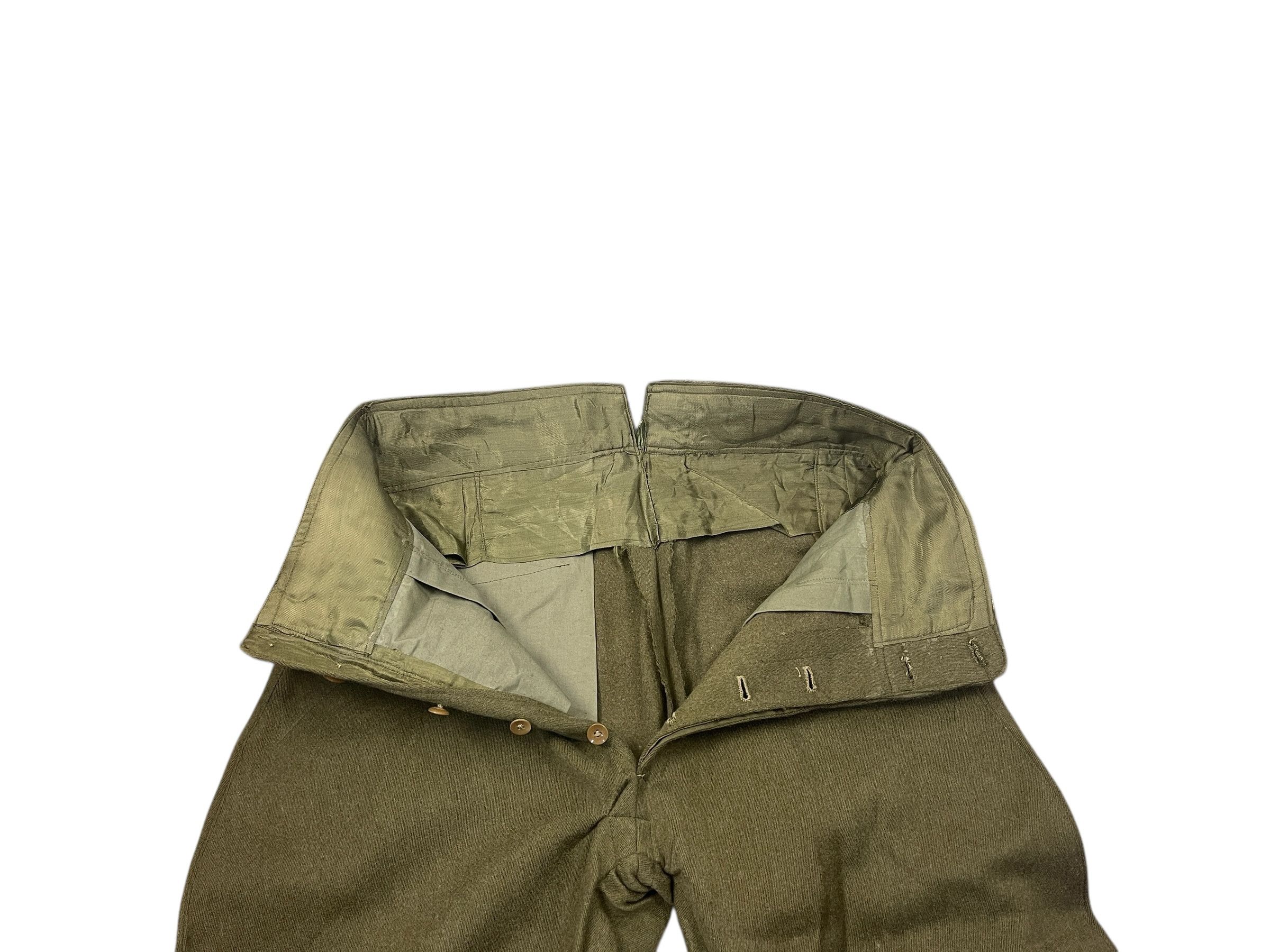 Vintage Vintage WWI Military Wool Breeches Size US 30 / EU 46 - 9 Thumbnail