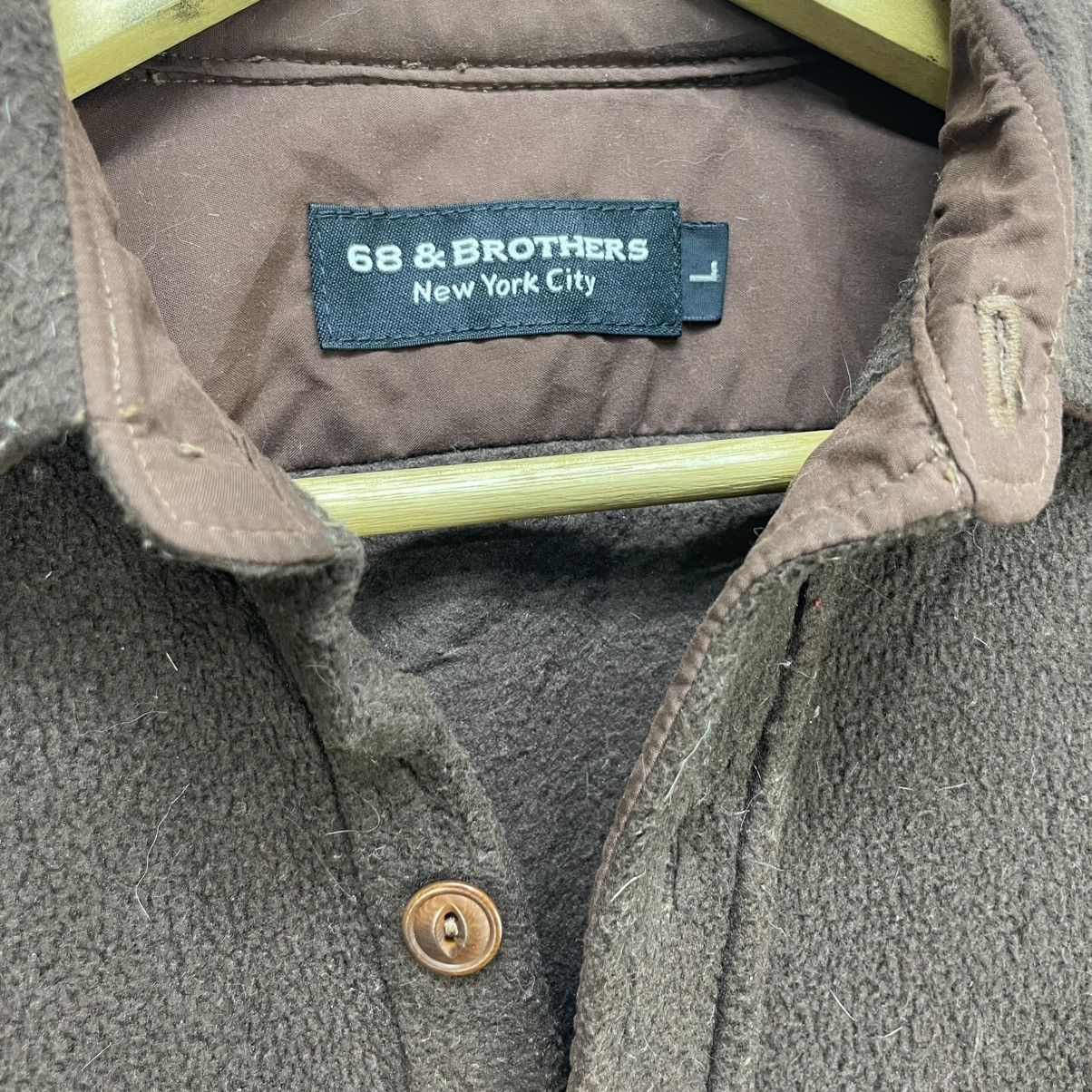 Vintage Vintage 68 And Brother Made In Usa Fleece Shirt button Eye Size US M / EU 48-50 / 2 - 4 Thumbnail