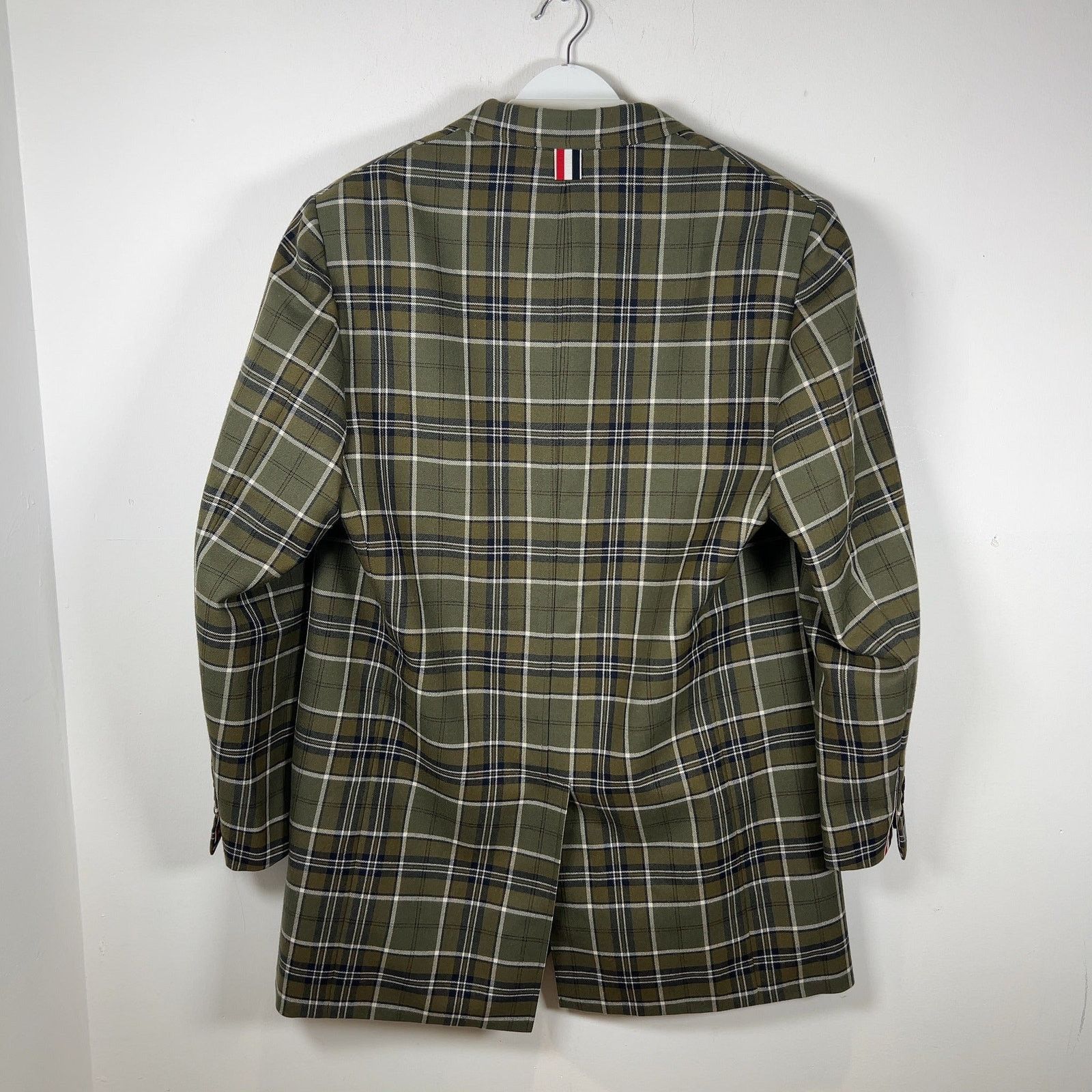 Thom Browne Thom Browne Multi-Pocket Plaid Peacoat Size US M / EU 48-50 / 2 - 7 Thumbnail
