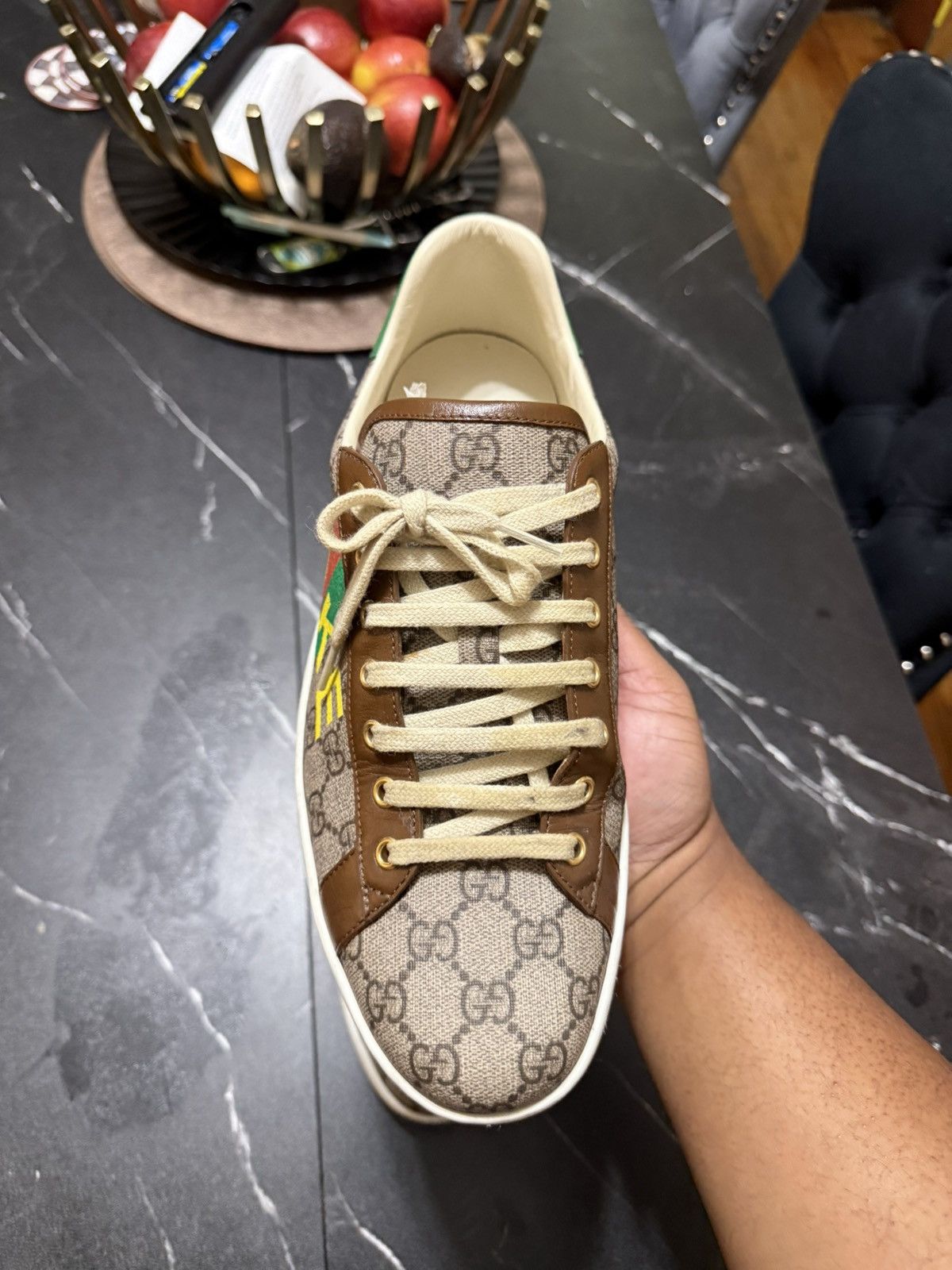 Gucci Gucci Not Fake Ace Sneakers Size 11 G / 12 US 45 EU Size US 12 / EU 45 - 11 Thumbnail