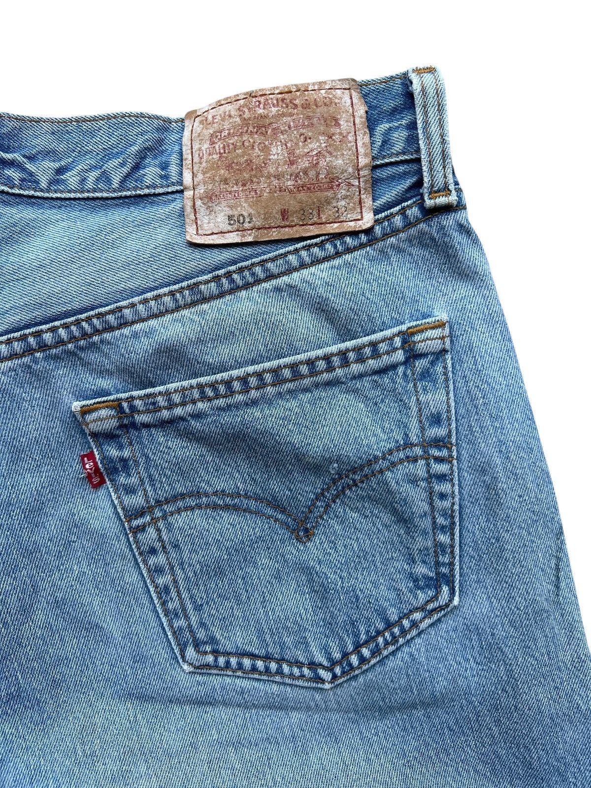 Levi's Vintage 90s Levi’s 501 Stonewash Denim Jeans 32x31 Size US 32 / EU 48 - 8 Thumbnail