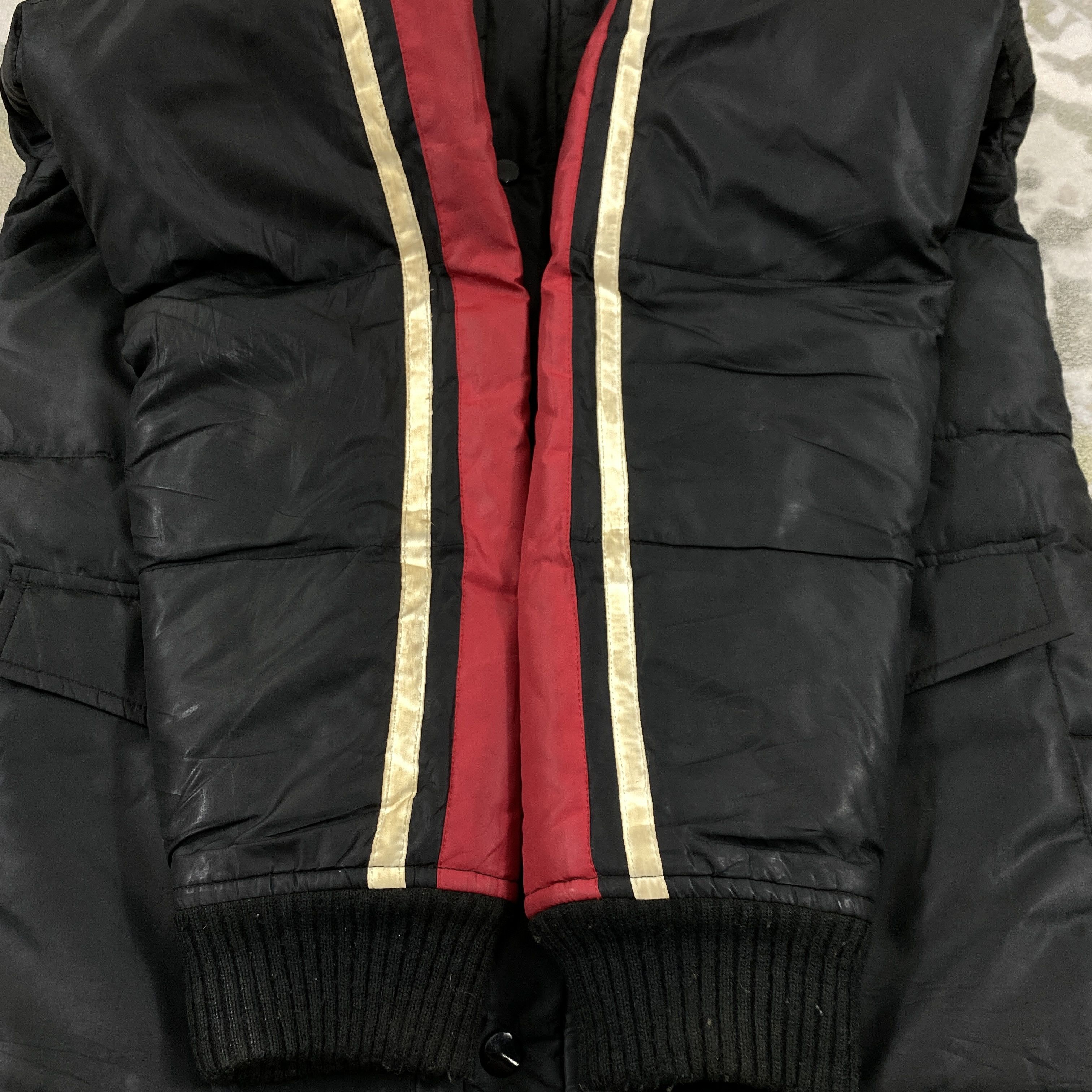 If Six Was Nine Vintage Jesus & Darkness Puffer Jacket - J335 Size US M / EU 48-50 / 2 - 8 Thumbnail