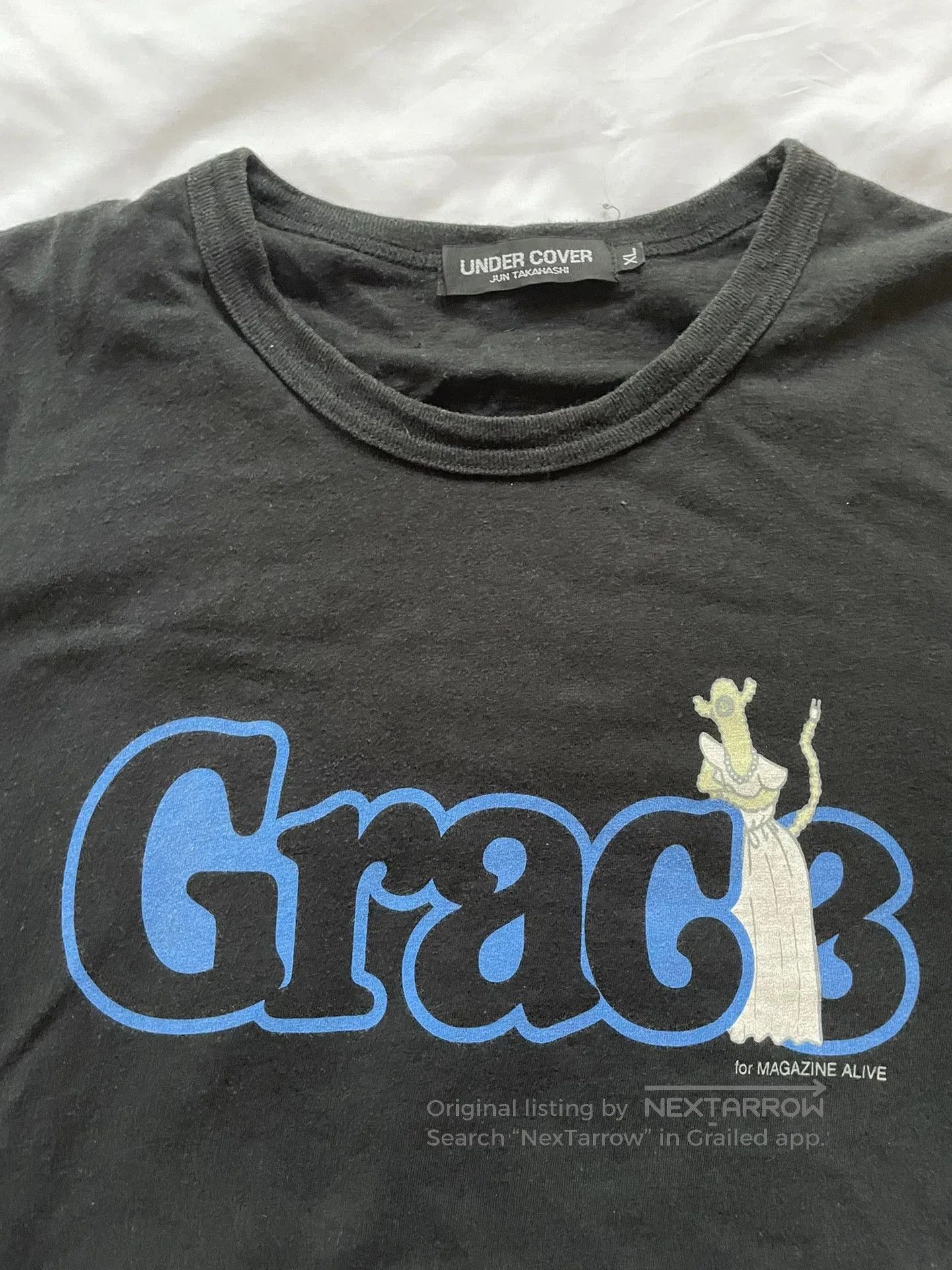 Undercover undercover short sleeve black grace shirt. Size US XL / EU 56 / 4 - 1 Thumbnail