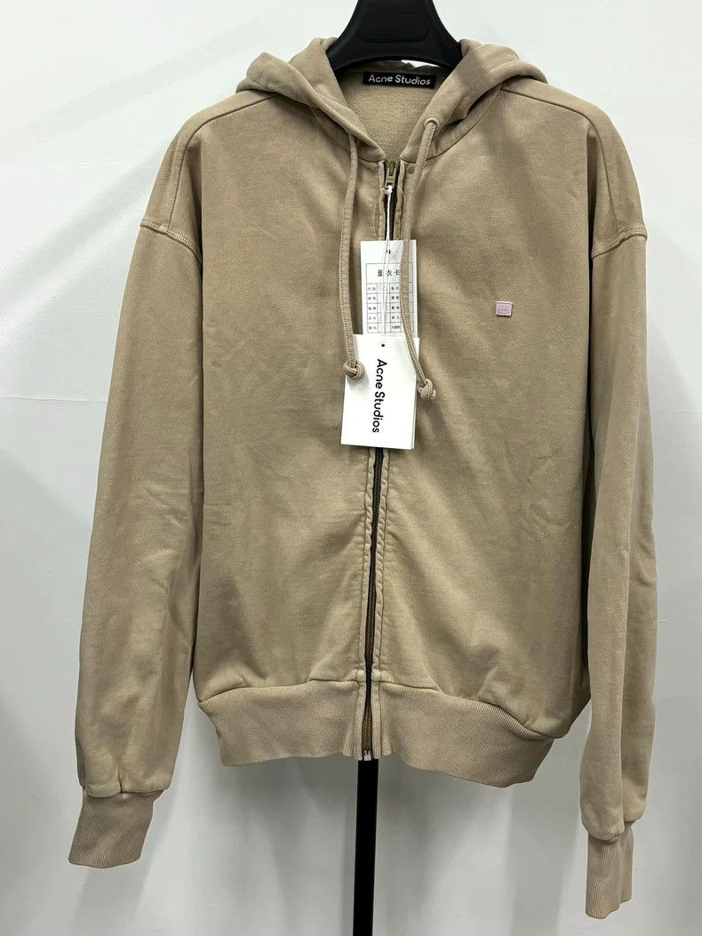 Acne Studios Acne Studios FW22 Face Faded Zip Hoodie Jacket 2504-Nextarr Size US XXS / EU 40 - 1 Thumbnail