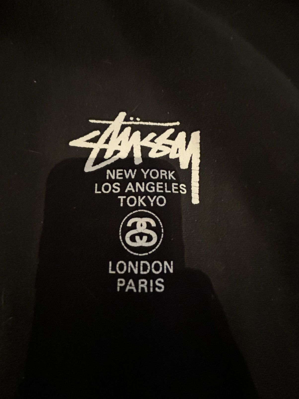 Stussy Stussy world tour black hoodie Size US L / EU 52-54 / 3 - 5 Thumbnail