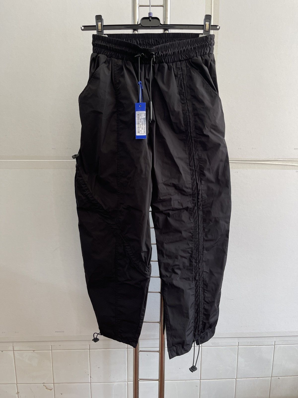 A Cold Wall A Cold Wall Black Diagonal Tie Lounge Pants SZ S | Grailed
