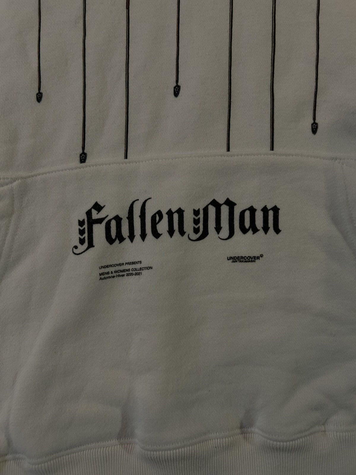 Undercover UNDERCOVER FALLEN MAN HOODIE Size US M / EU 48-50 / 2 - 4 Thumbnail