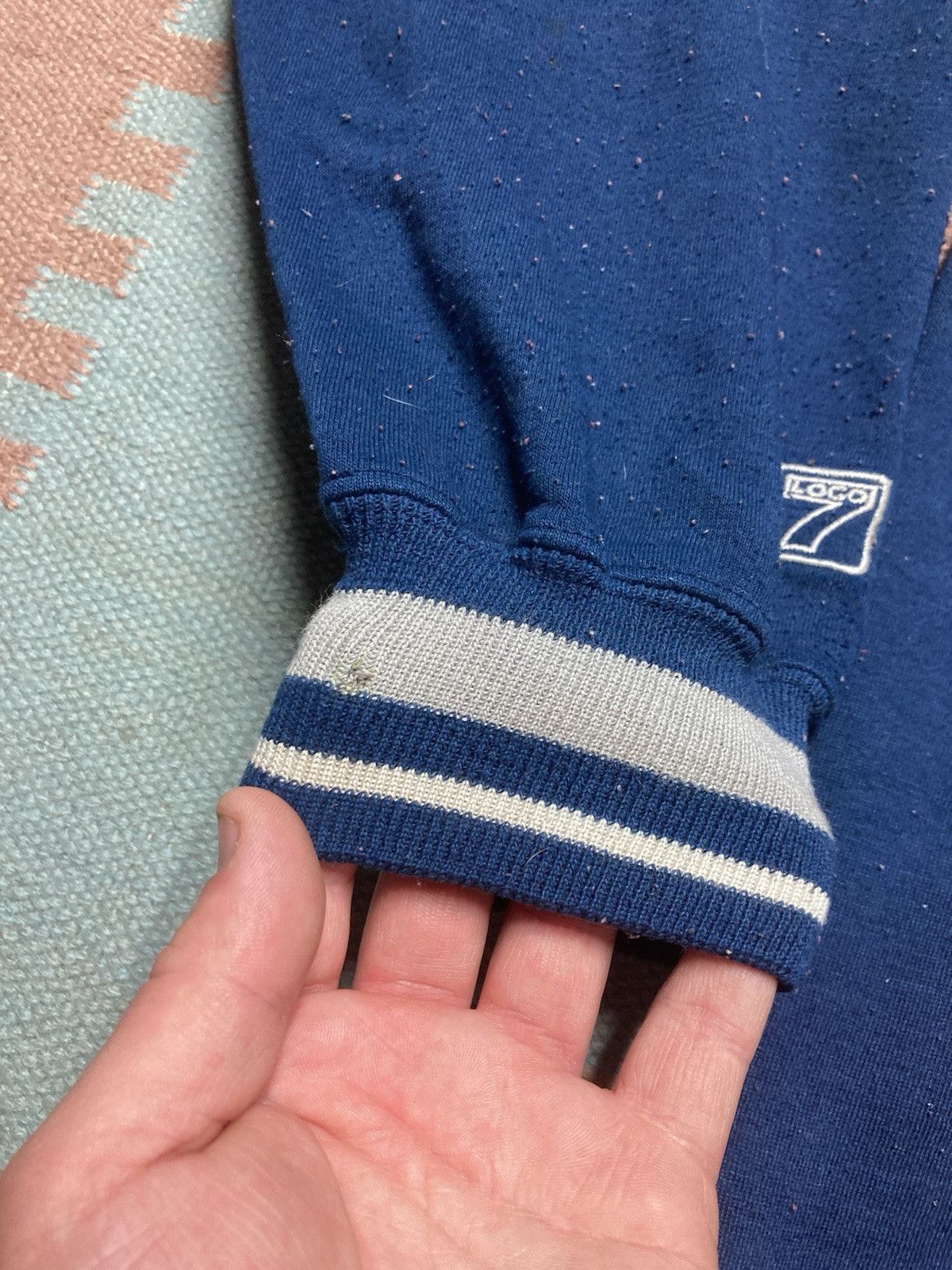 Logo 7 × Vintage Vtg 90s sweatshirt Dallas cowboys NFL logo 7 embroidered XL Size US XL / EU 56 / 4 - 8 Thumbnail