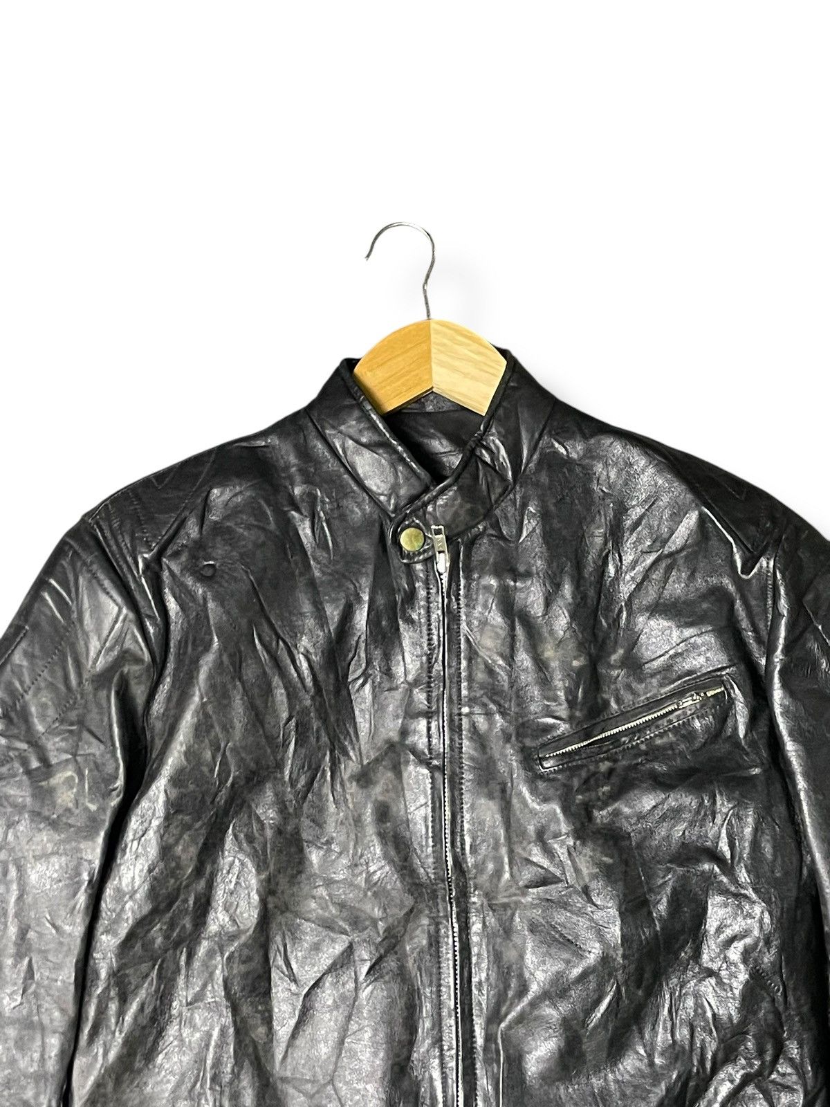 Japanese Brand × Vintage Dolphin x Motor Cycle Mate Leather Bike Jacket(41) Size US M / EU 48-50 / 2 - 4 Thumbnail