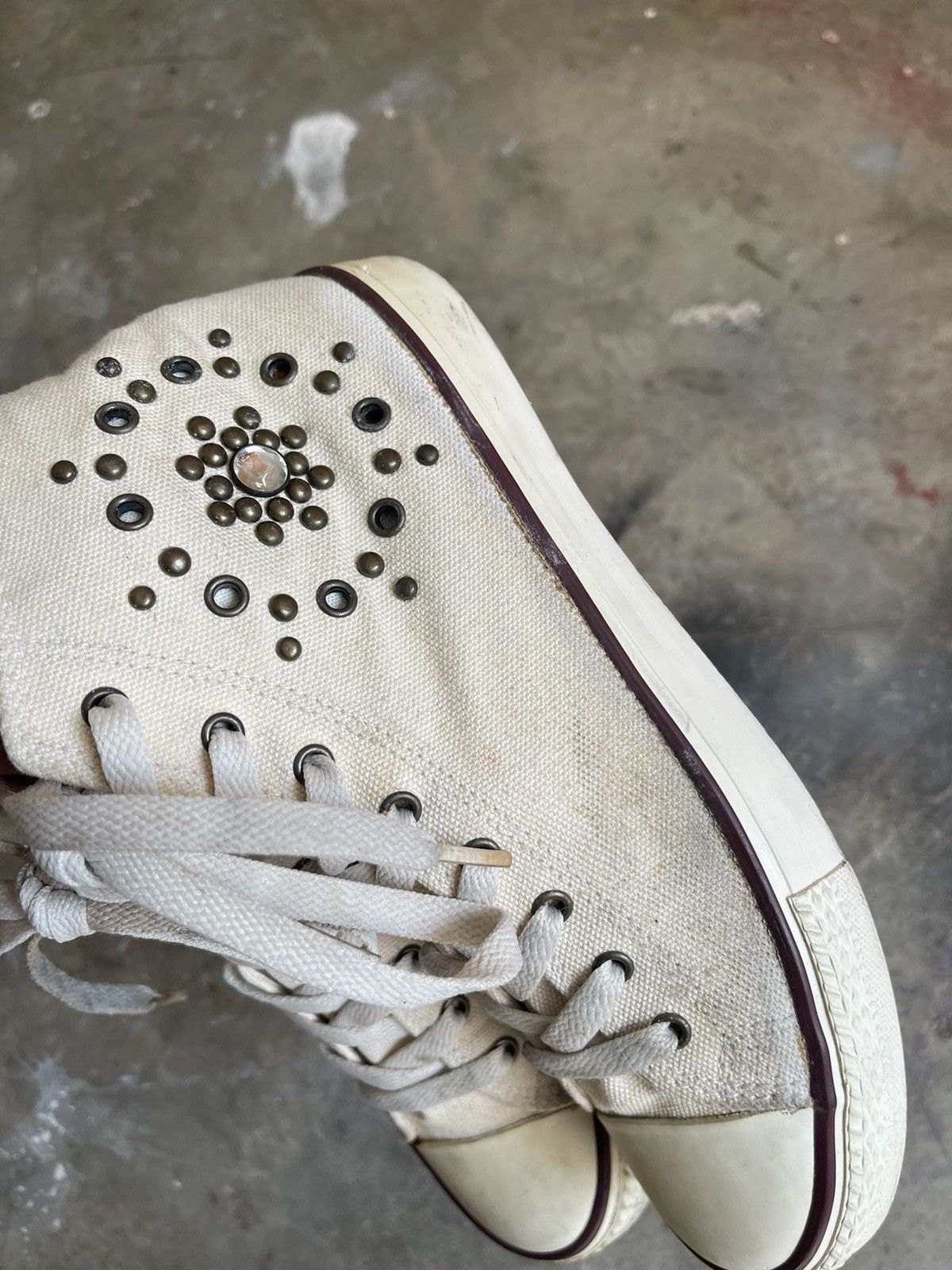 PPFM PPFM Studded High Top Sneakers Size US 9.5 / EU 42-43 - 7 Thumbnail