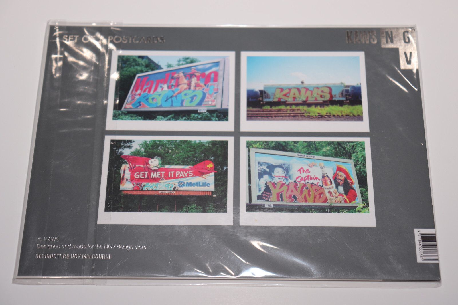 Kaws KAWS NGV Grafitti Postcard Set of 4 Size ONE SIZE - 8 Thumbnail