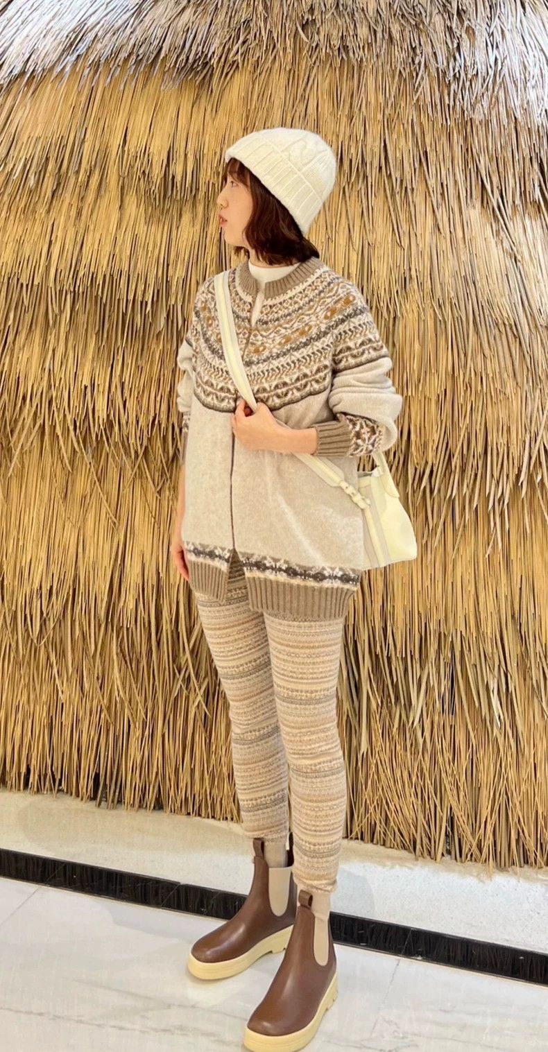 Loro Piana LORO PIANA sizeM Fair Isle jacquard woolen trousers Size 36" / US 14 / IT 50 - 5 Thumbnail