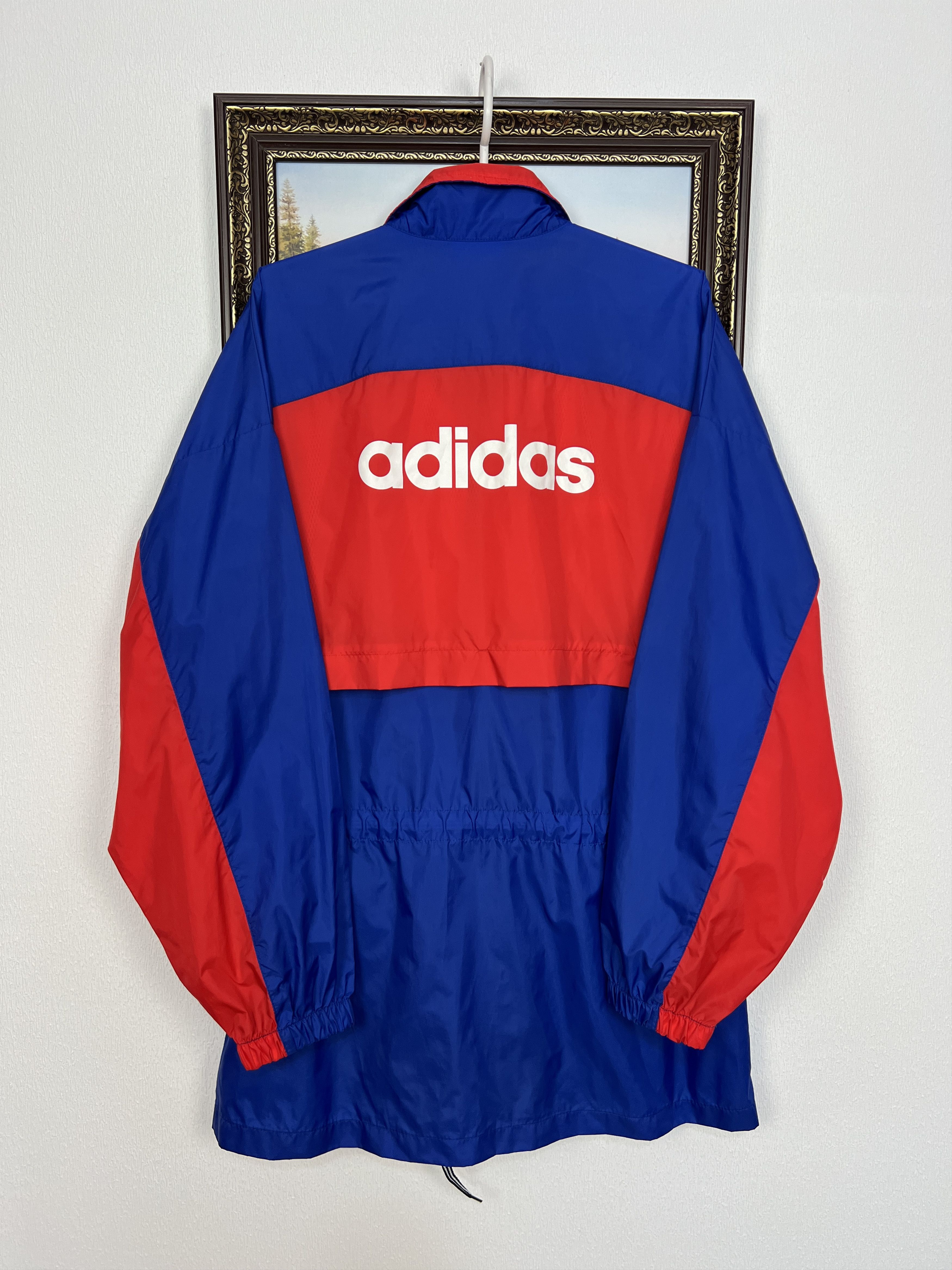 Adidas Vintage Bayern Munich Football Jacket Windbreaker Track Top Size US L / EU 52-54 / 3 - 8 Thumbnail
