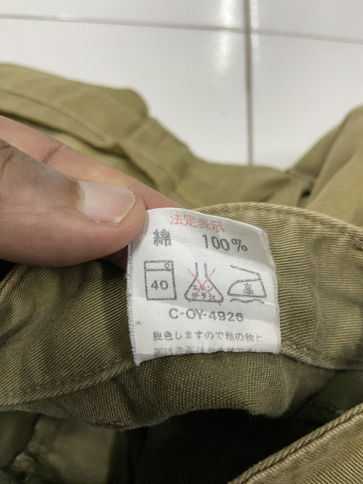 Vintage VINTAGE ARMY MONKEY POCKET CARGO PANTS Size US 28 / EU 44 - 9 Thumbnail