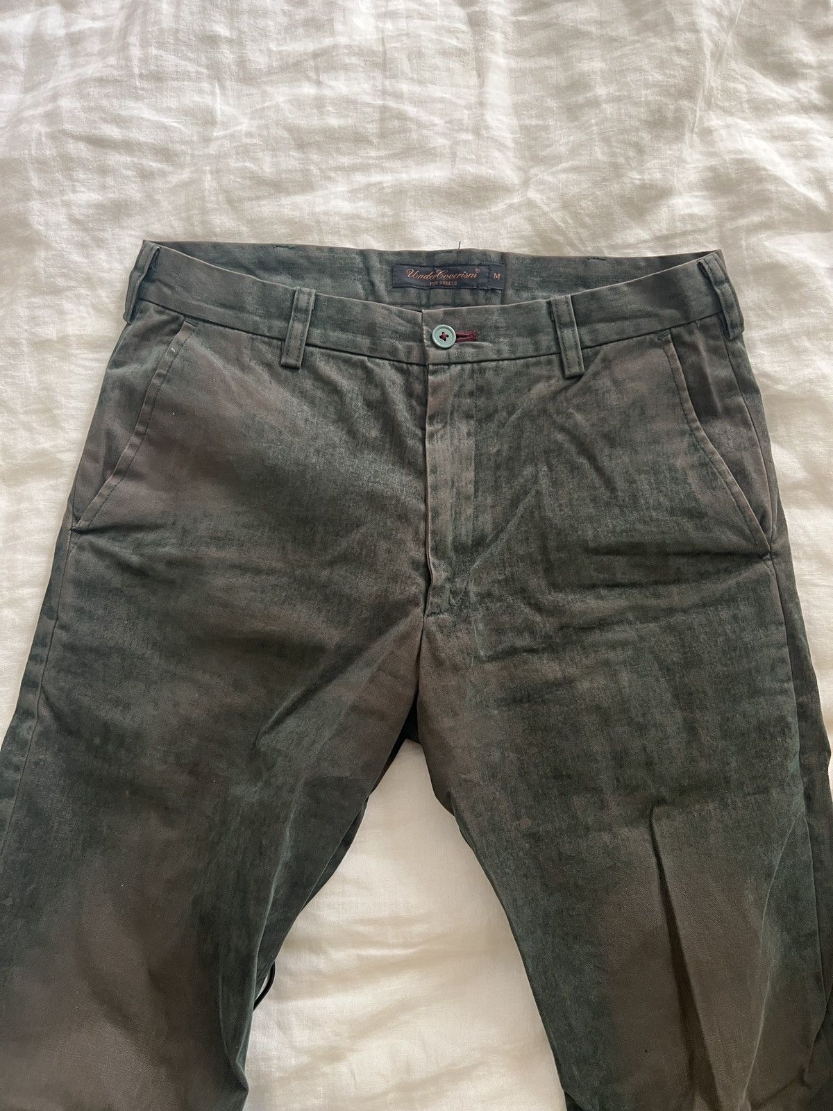 Undercover Archive Undercover Distressed Velvet Trouser Pants Size 27" / US 4 / IT 40 - 3 Thumbnail