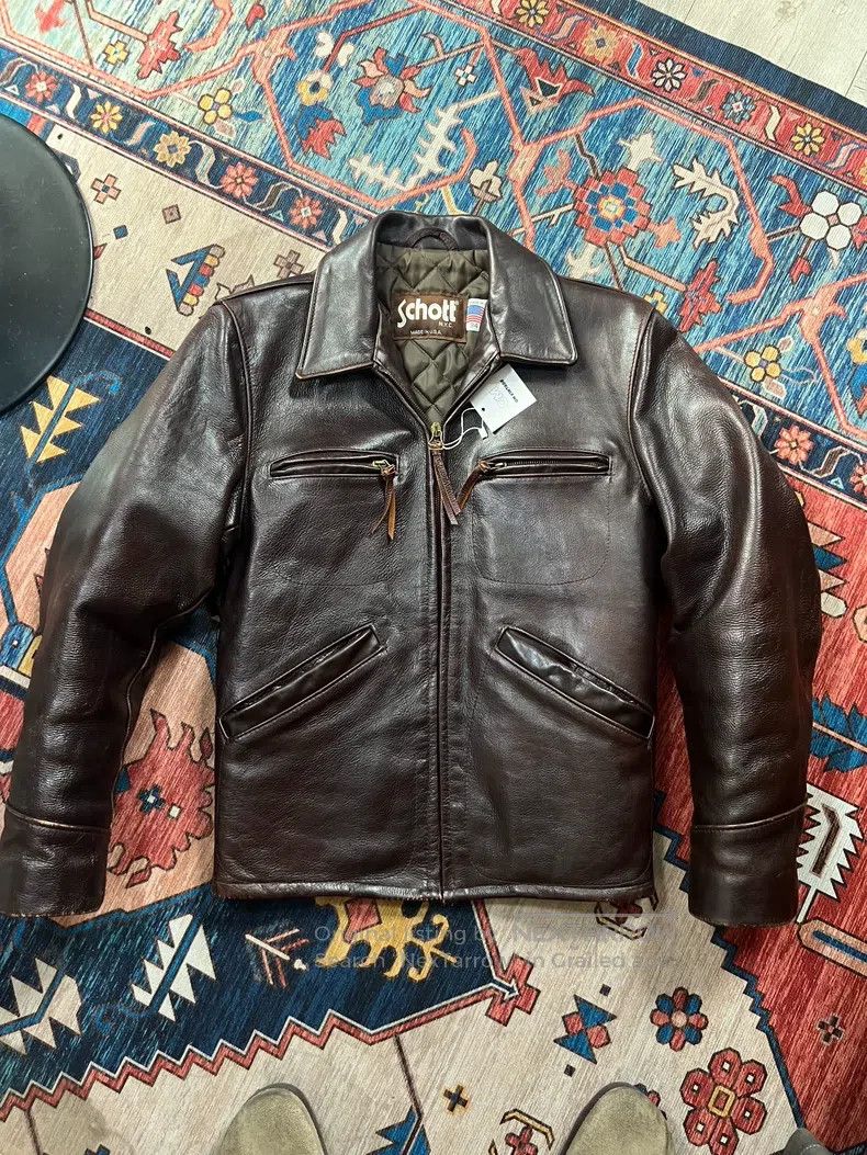 Other Heavy and thick meat oil wax bison leather Short 634 stra Size US M / EU 48-50 / 2 - 1 Thumbnail