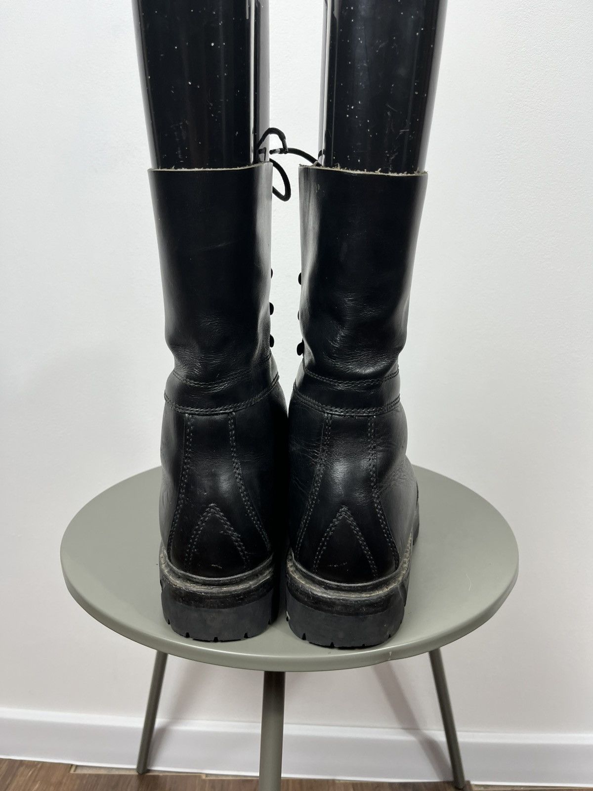 Other Vintage 1982 Military Leather Combat Boots Black Size 42 Size US 9 / EU 42 - 11 Thumbnail