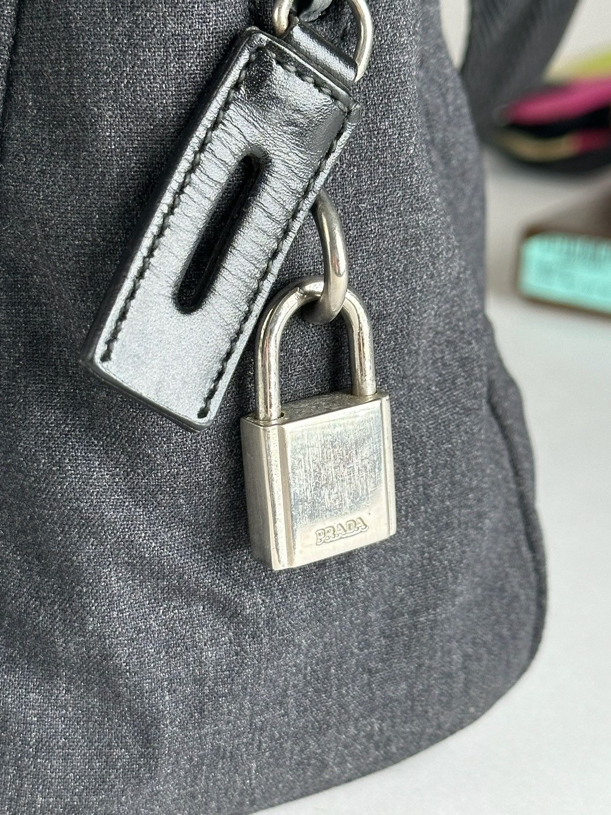 Prada Vintage Prada Sport AW1999 Canvas Bag Anthrazite Size ONE SIZE - 5 Thumbnail