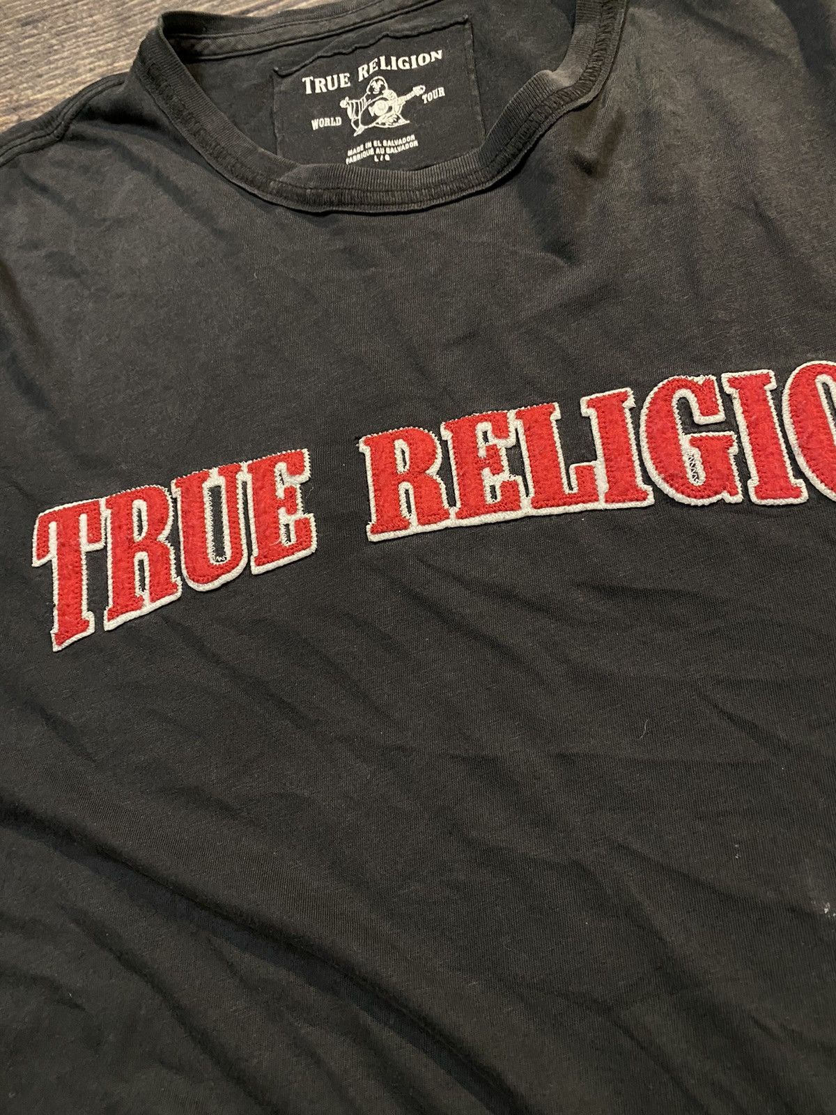 True Religion ❗️ TRUE RELIGION BIG FLEECE LOGO Size US L / EU 52-54 / 3 - 2 Thumbnail