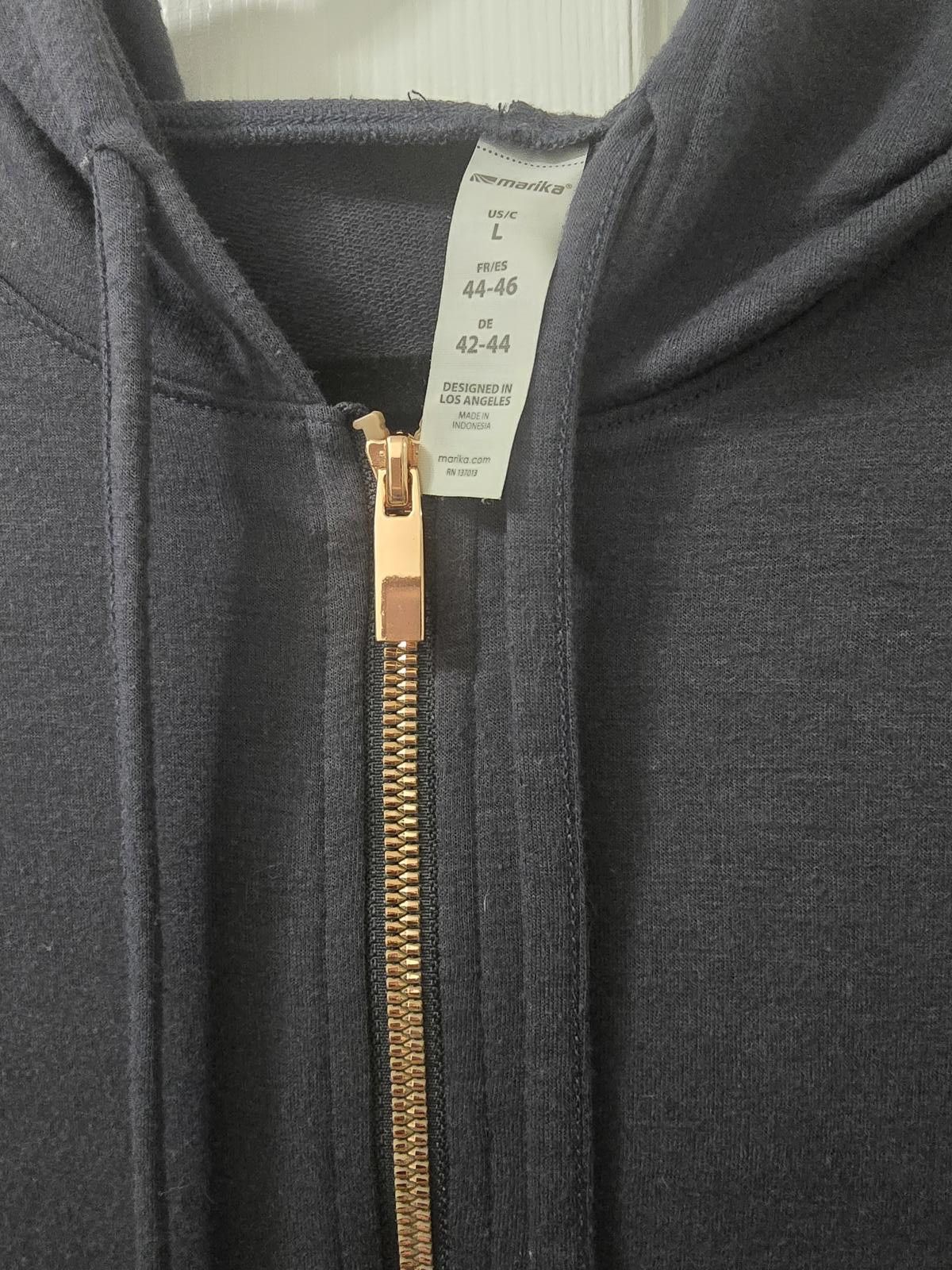Other American Vintage Large Zip-Up Hoodie with Rose Gold Zipper Size ONE SIZE - 3 Thumbnail
