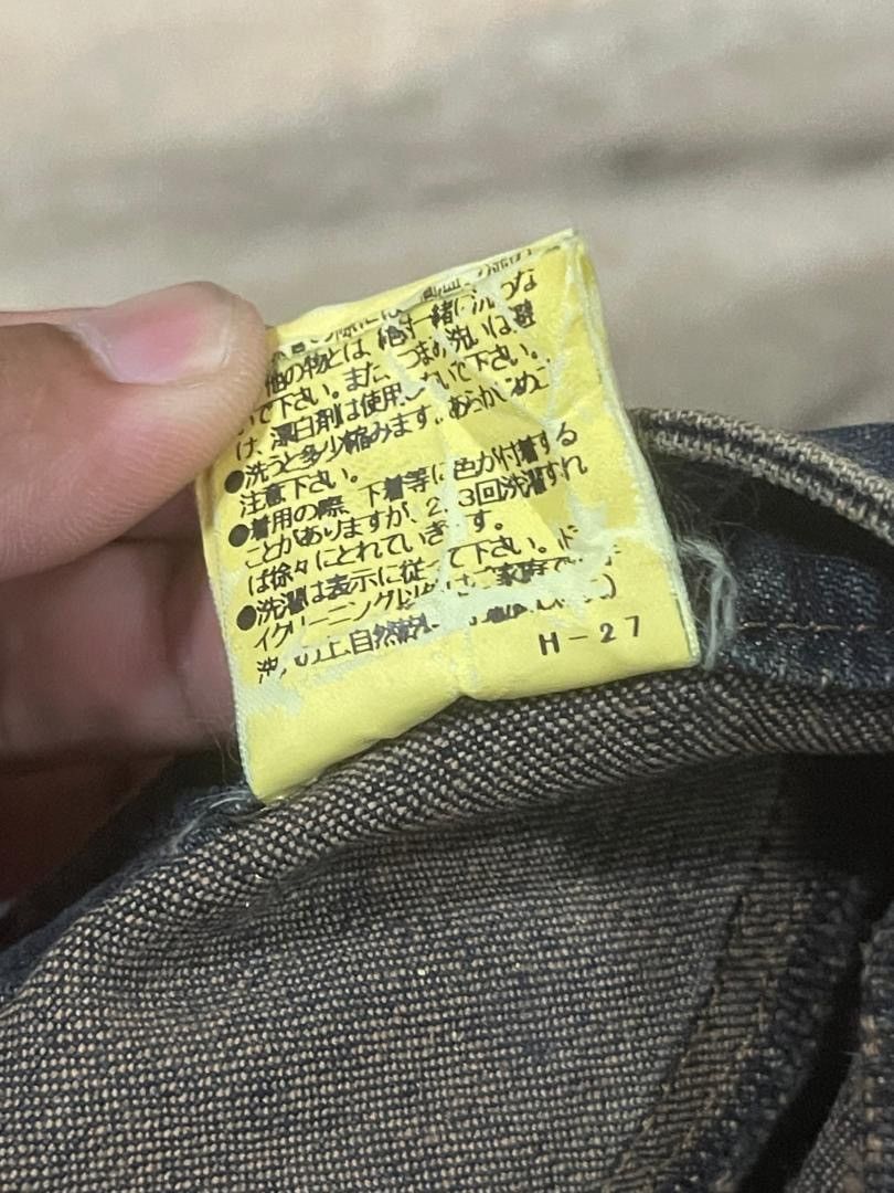 Japanese Brand Vintage Fildire Side Buckle Denim Jeans Inspired Helmut Lang Size 27" / US 4 / IT 40 - 24 Thumbnail