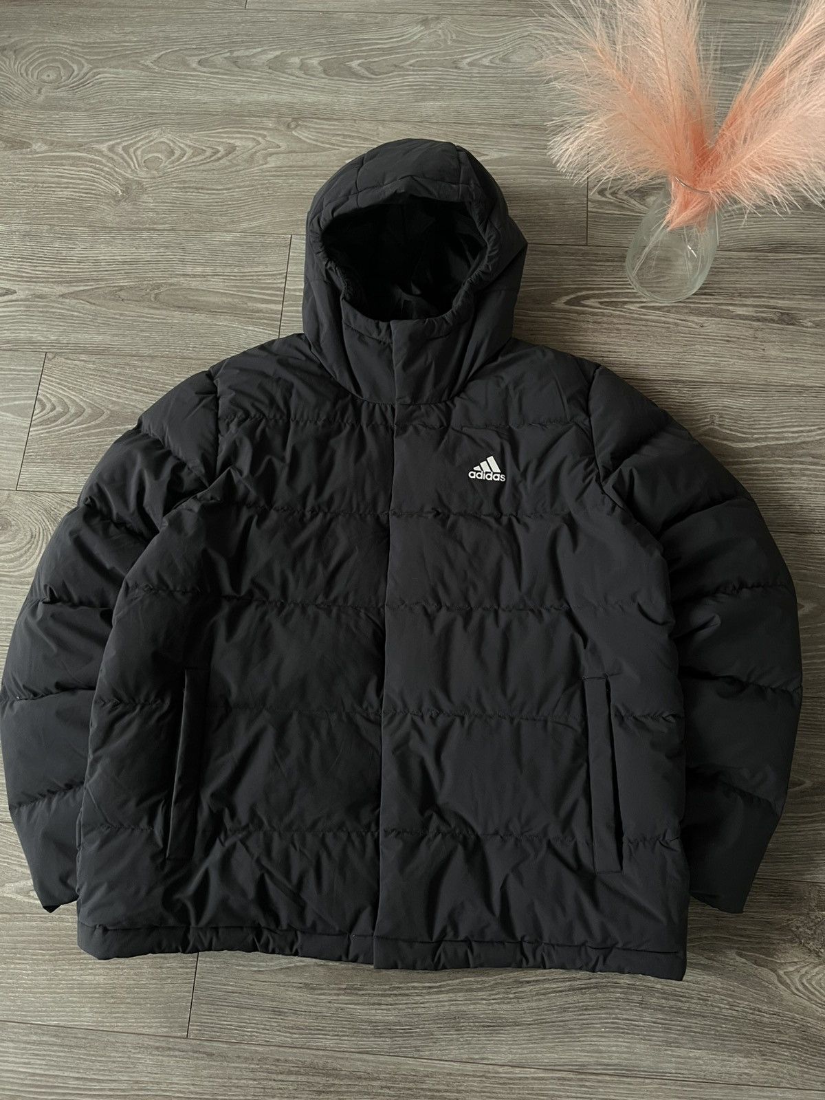 Adidas ‼️Adidas Helionic Puffer Winter Outdoor Regular Jacket‼️ Size US L / EU 52-54 / 3 - 7 Thumbnail