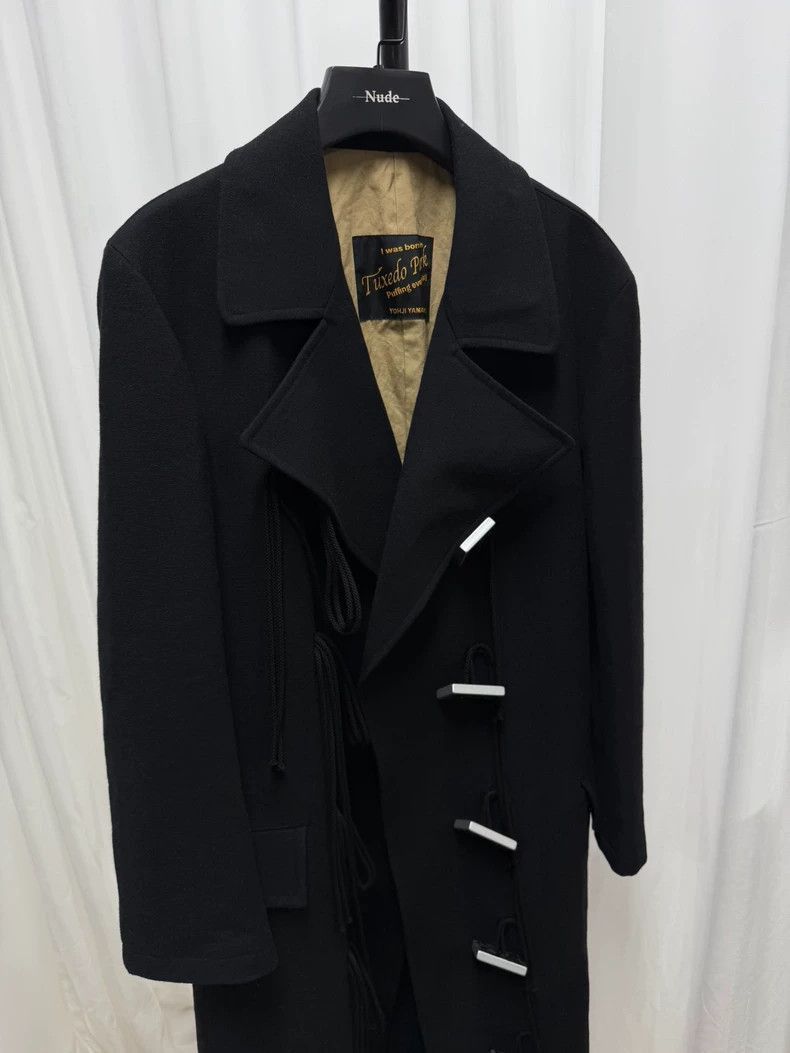 Yohji Yamamoto yohji yamamoto pour homme wool graffiti coat-2505 Size US L / EU 52-54 / 3 - 2 Thumbnail