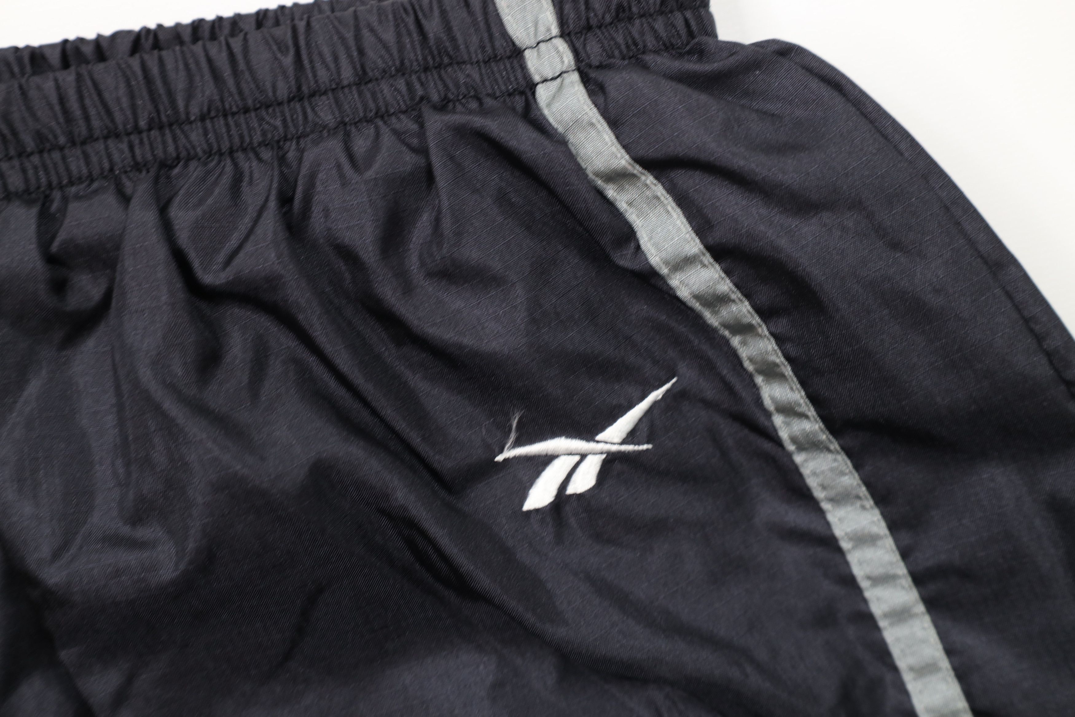 Reebok Vintage 90s Reebok Logo Lined Ripstop Windbreaker Pants Blue Size US 36 / EU 52 - 7 Thumbnail