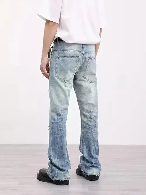 VIBE cleanfit distressed ripped jeans Size US 32 / EU 48 - 3 Thumbnail
