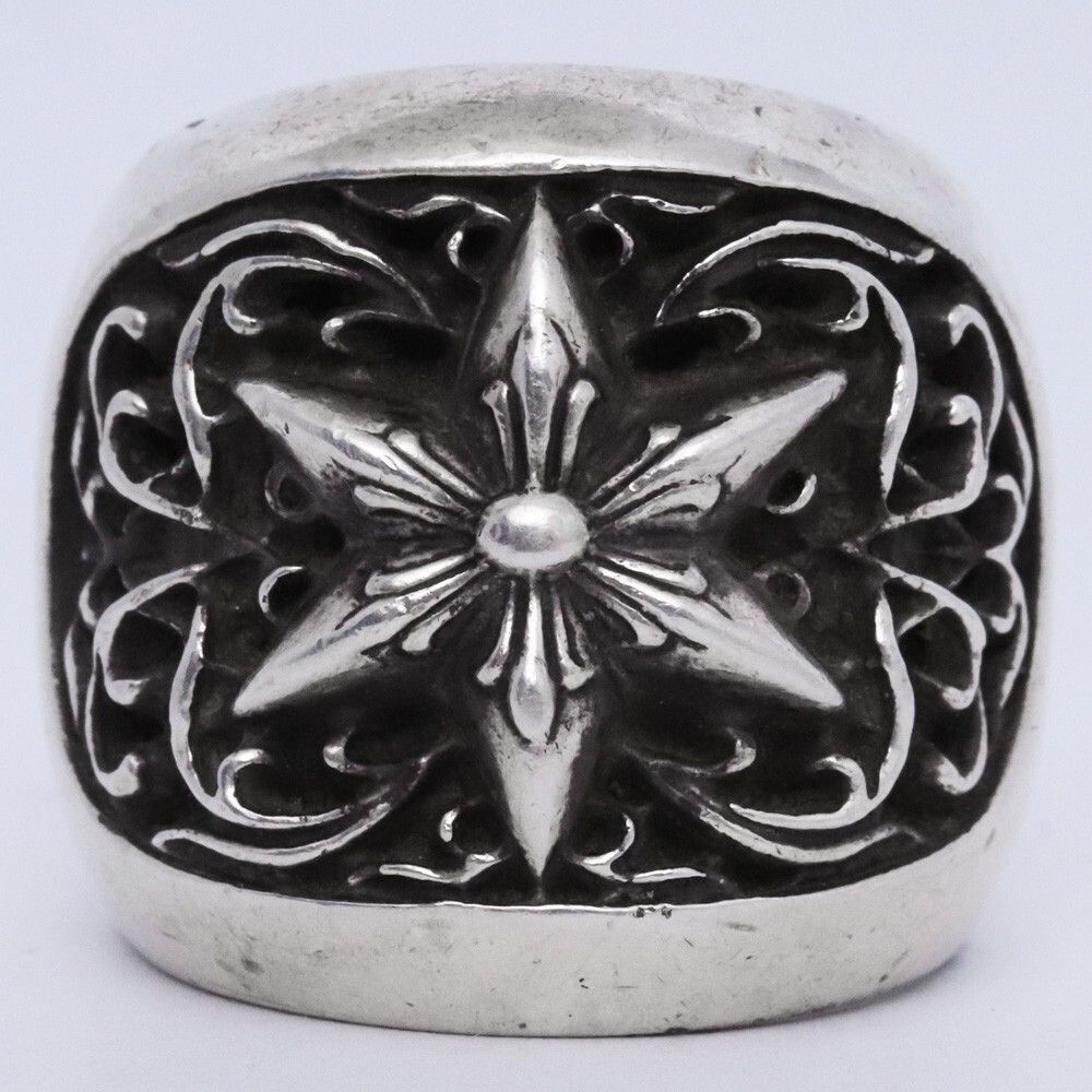 Chrome Hearts US8 Chrome Hearts Oval Star Ring 16 Size ONE SIZE - 1 Thumbnail