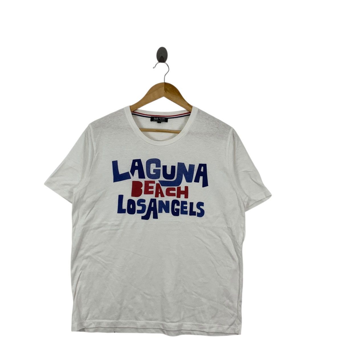 Beams Plus BEAMS PLUS HEART Laguna Beach Los Angeles Tee Shirt Top Size L / US 10 / IT 46 - 4 Thumbnail