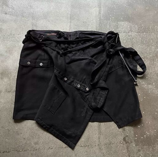 Undercover UNDERCOVER Deconstructed Lace-Up Skirt Size 42" / US 20 - 3 Thumbnail