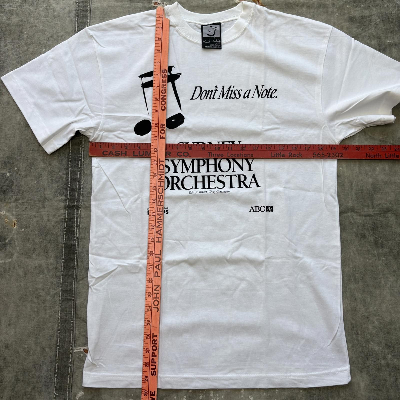 Vintage Vintage Deadstock Sydney Symphony Orchestra Australia Shirt Size US M / EU 48-50 / 2 - 3 Thumbnail