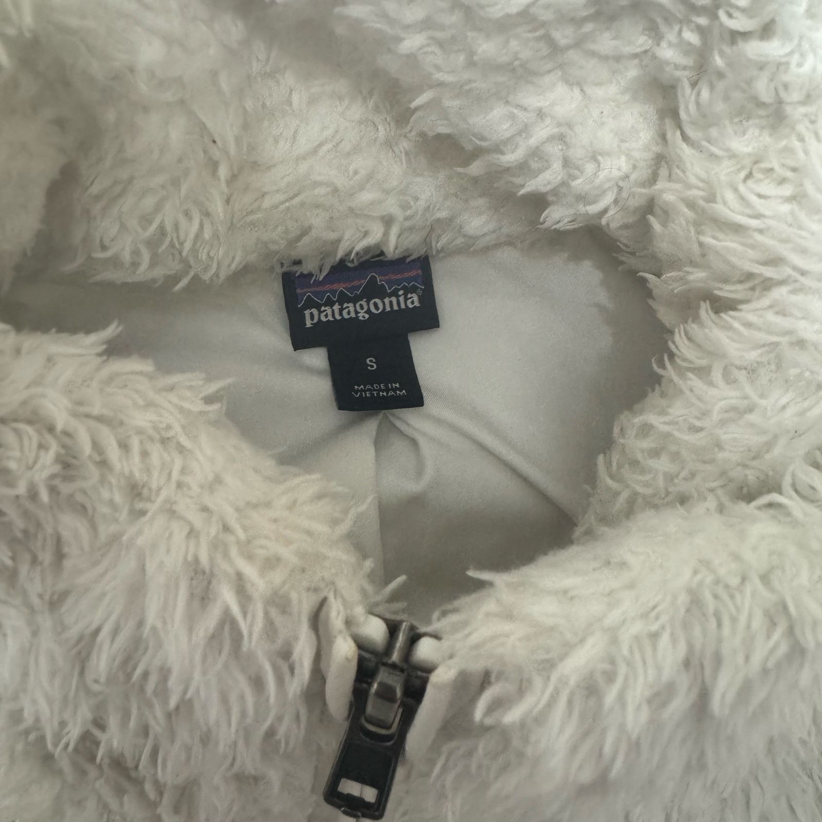 Patagonia Patagonia Women's Los Gatos Full Zip Fleece Vest S White Size S / US 4 / IT 40 - 3 Thumbnail
