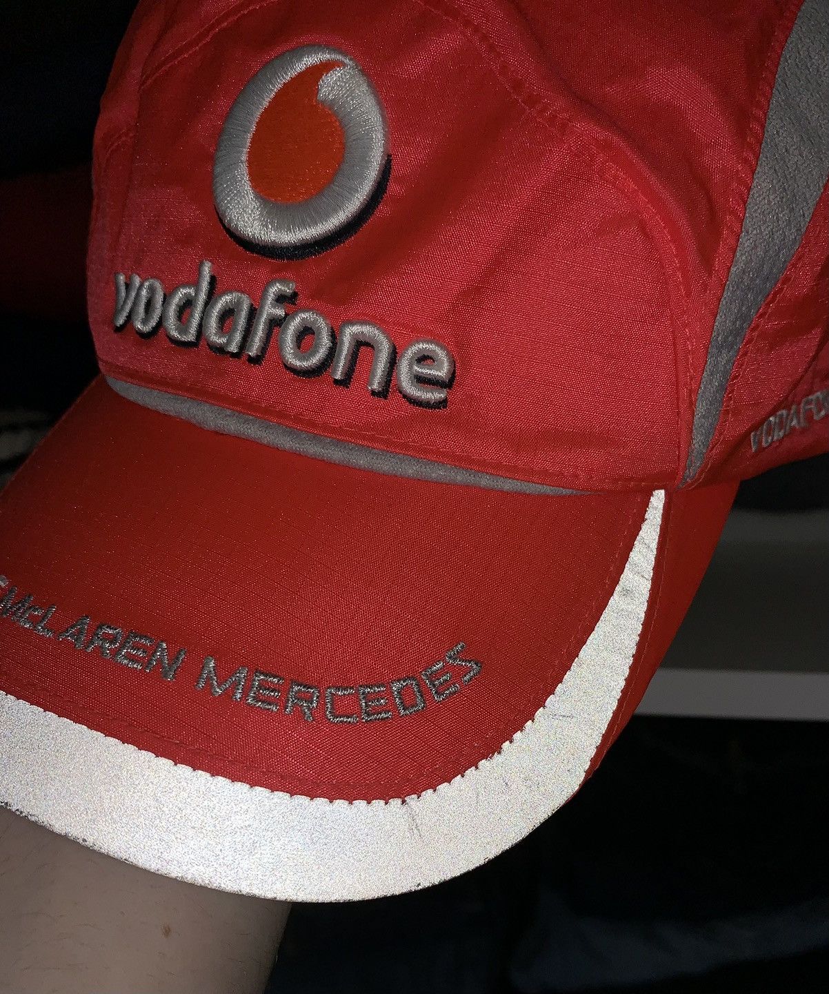 Mercedes-Benz Vodafone Mclaren Mercedez Cap Hat Size ONE SIZE - 9 Thumbnail