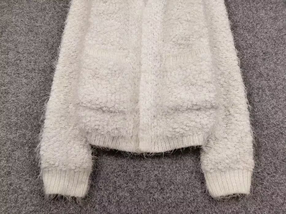 Japanese Brand Rare Vintage Japanese Cardigan Mohair Style Fuzzy Sweater Size L / US 10 / IT 46 - 4 Thumbnail