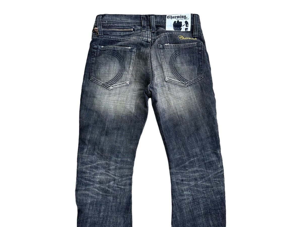 Japanese Brand Rare JAPANESE BRAND Ultra Wide Opium Style Flare Jeans Size US 30 / EU 46 - 4 Thumbnail