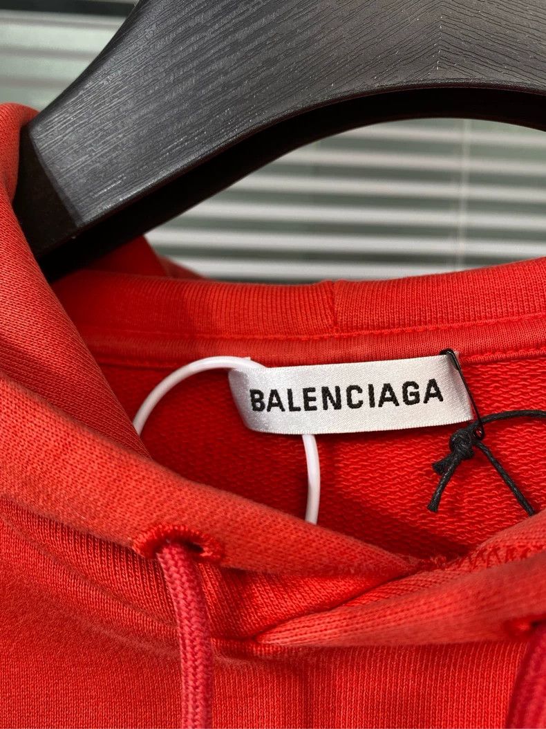 Balenciaga Balenciaga Hooded sweatshirt with Coca-Cola wave print log Size US S / EU 44-46 / 1 - 5 Thumbnail