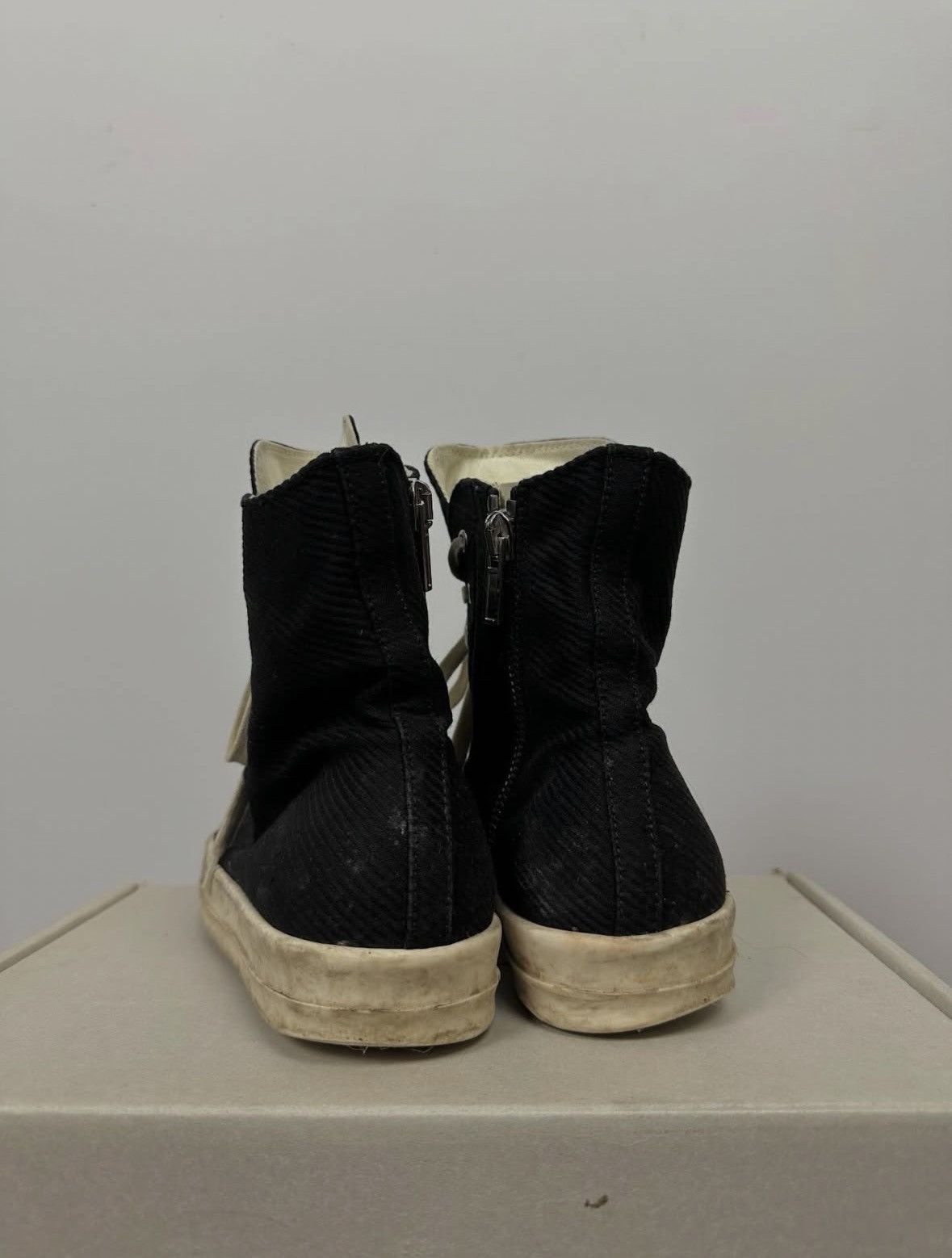 Rick Owens Drkshdw DRKSHDW Corduroy Vegan Ramones Size US 8 / EU 41 - 3 Thumbnail